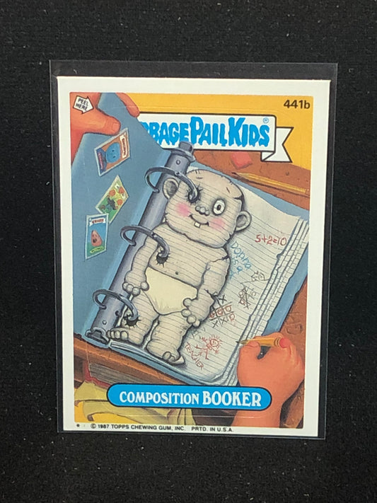 Garbage Pail Kids Original Series 11 (os11) 441b Composition Booker
