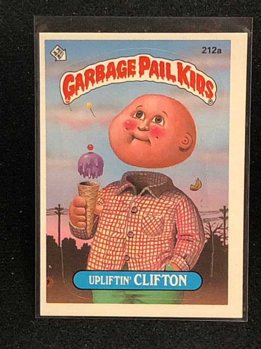 Garbage Pail Kids Original Series 6 (os6) 212a Upliftin Clifton