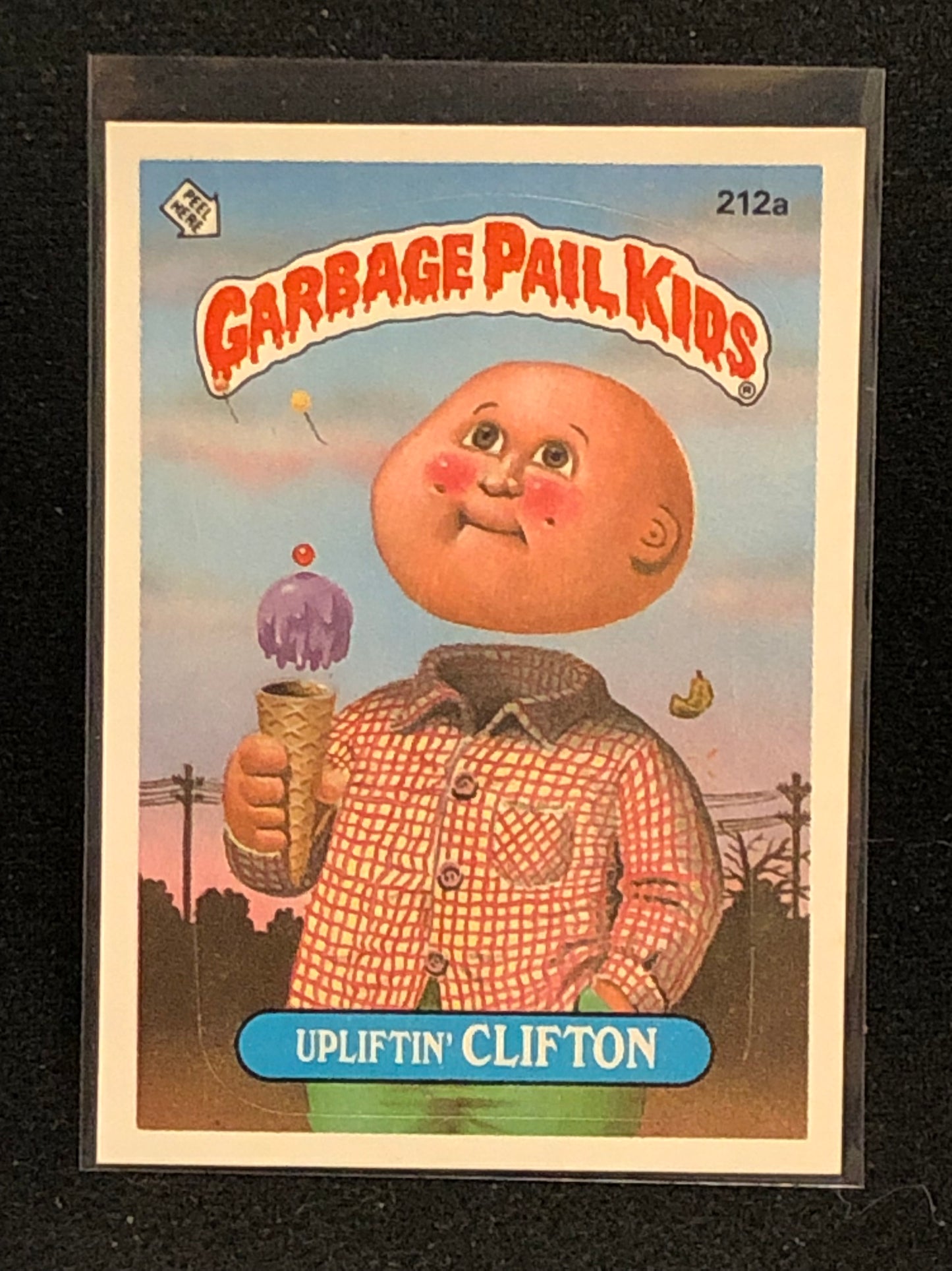 Garbage Pail Kids Original Series 6 (os6) 212a Upliftin Clifton