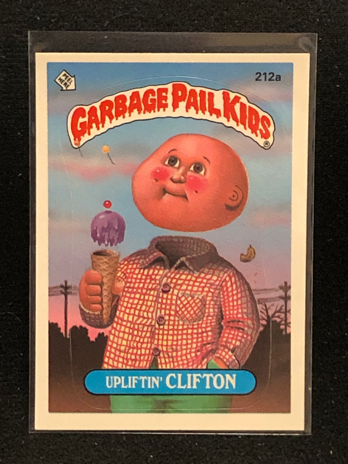 Garbage Pail Kids Original Series 6 (os6) 212a Upliftin Clifton