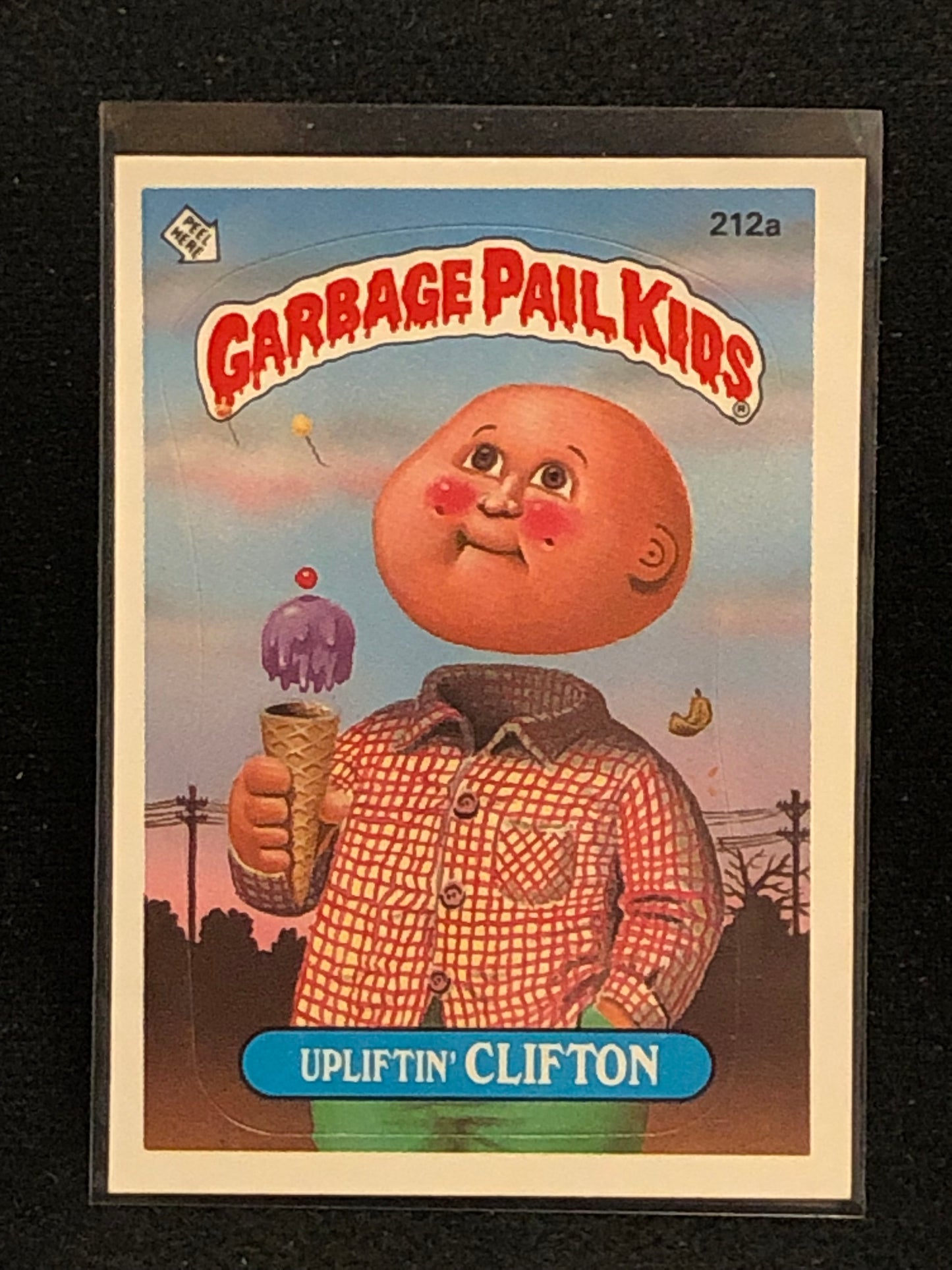 Garbage Pail Kids Original Series 6 (os6) 212a Upliftin Clifton