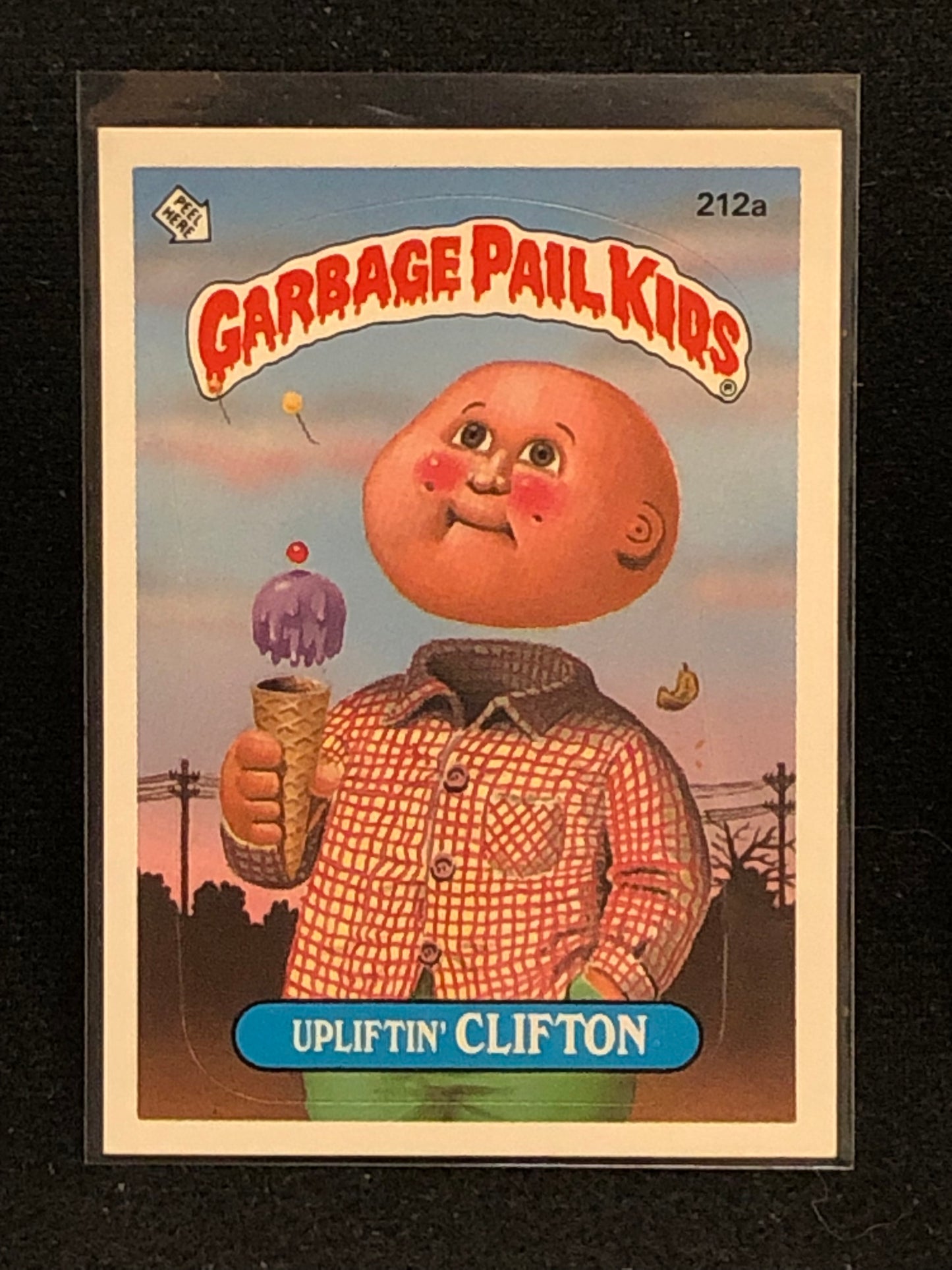 Garbage Pail Kids Original Series 6 (os6) 212a Upliftin Clifton