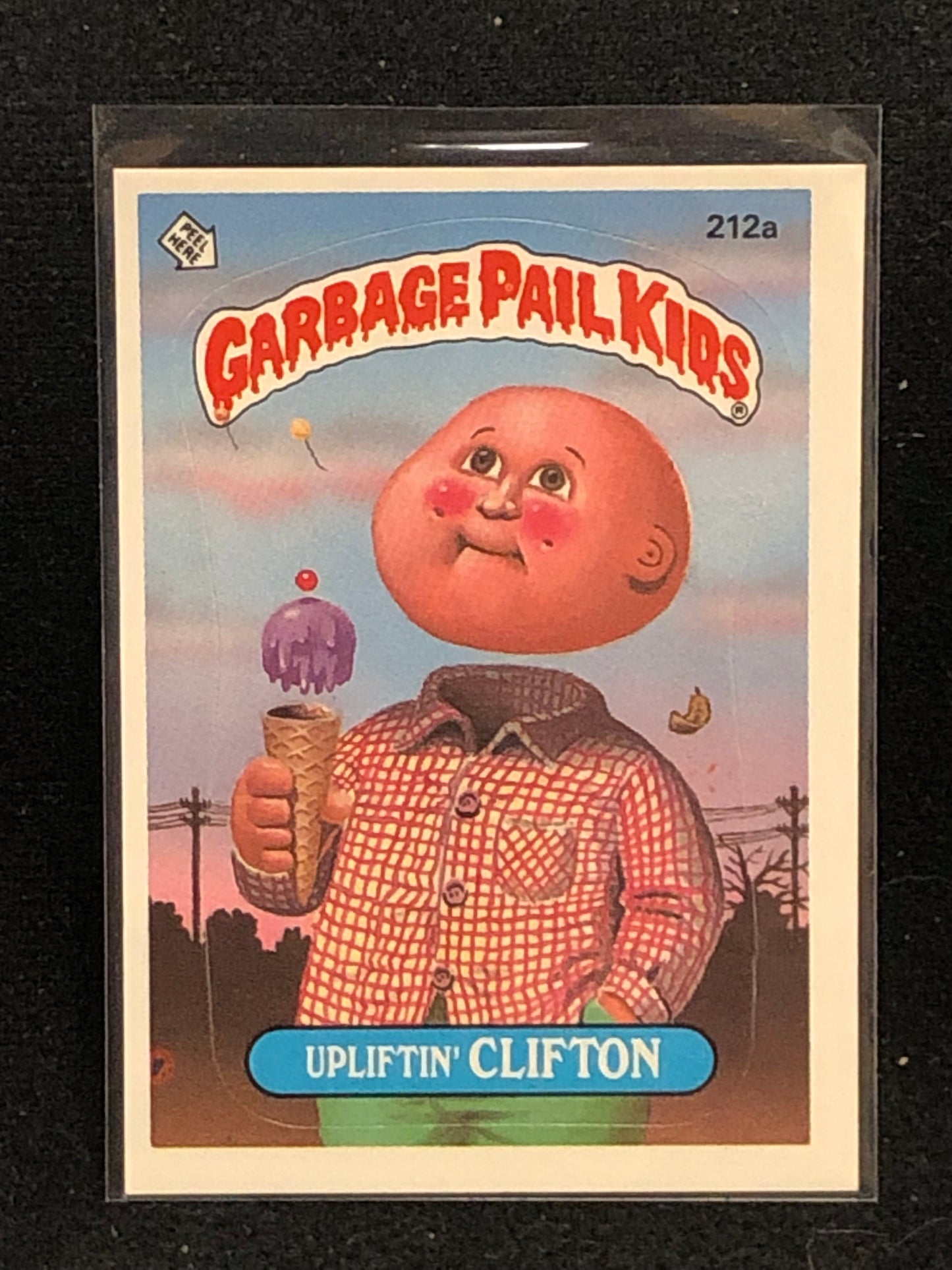 Garbage Pail Kids Original Series 6 (os6) 212a Upliftin Clifton