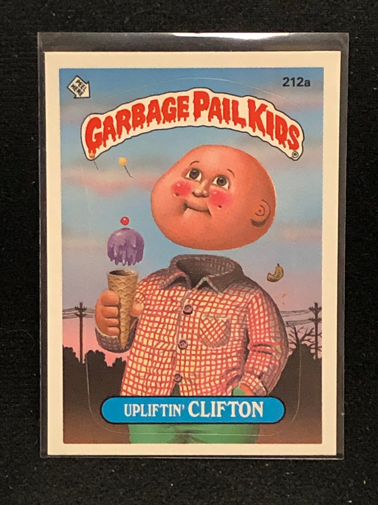 Garbage Pail Kids Original Series 6 (os6) 212a Upliftin Clifton