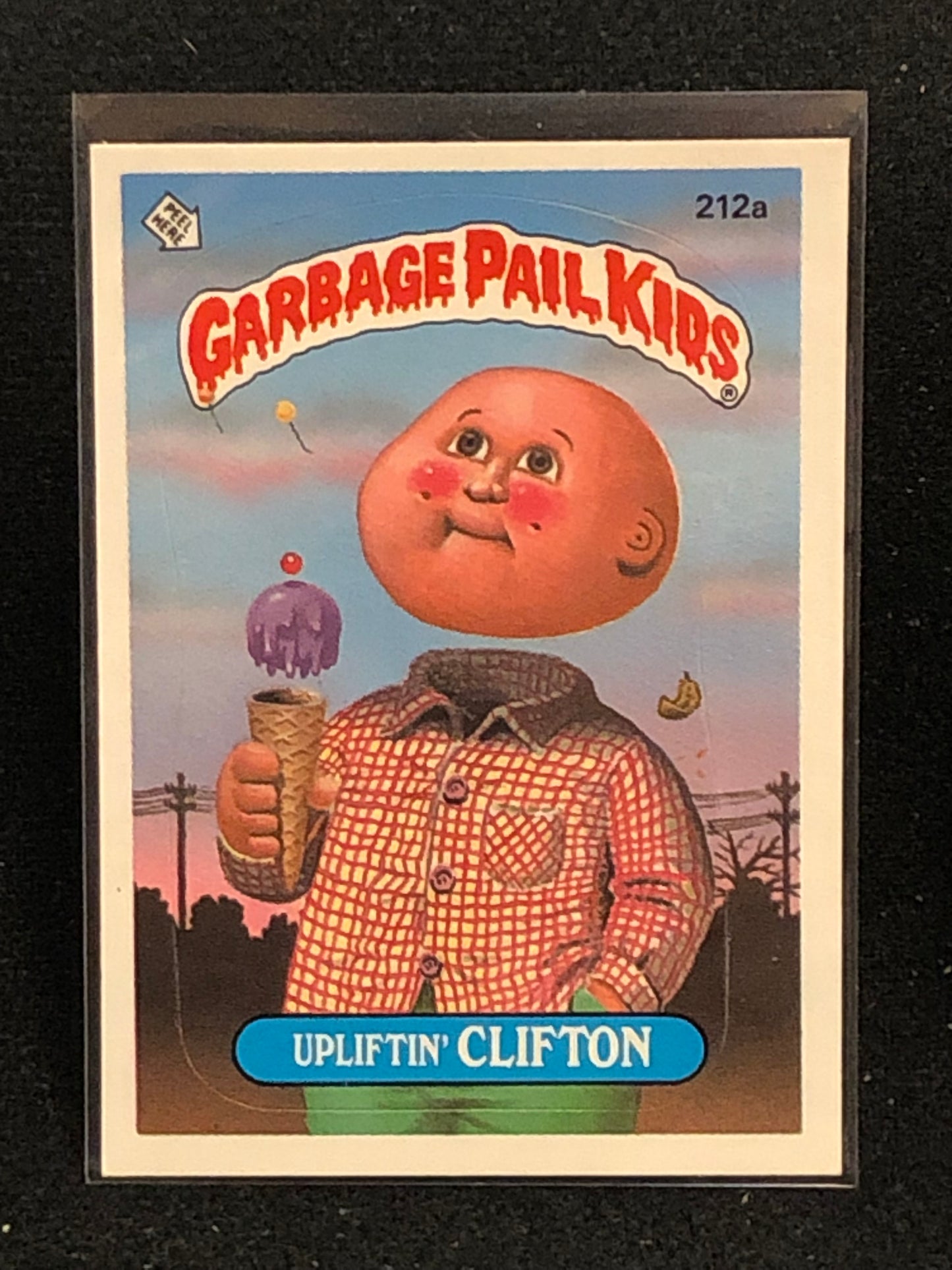 Garbage Pail Kids Original Series 6 (os6) 212a Upliftin Clifton