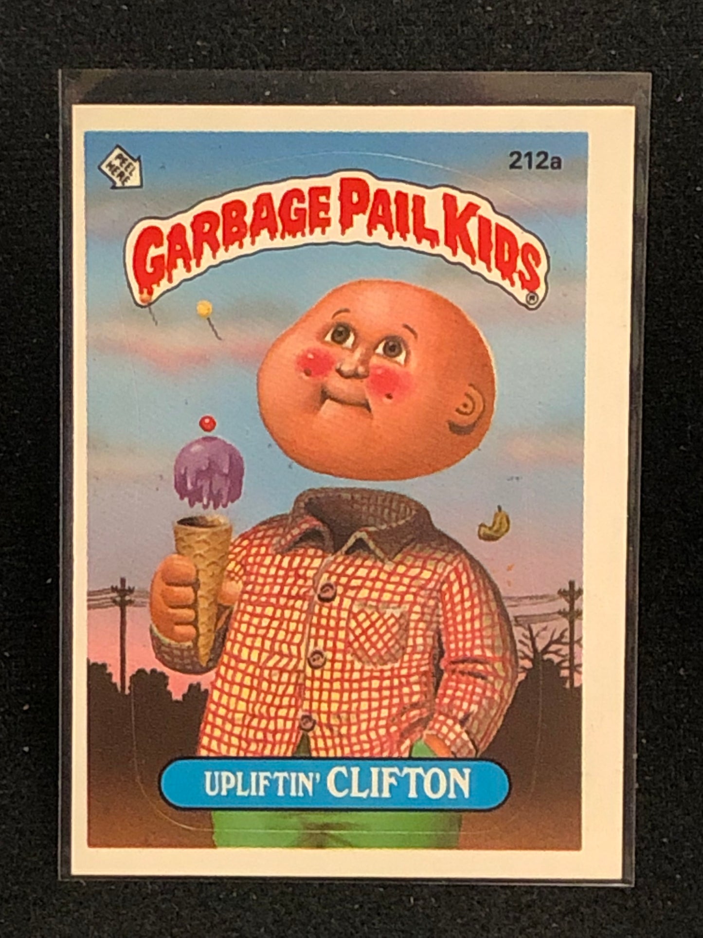 Garbage Pail Kids Original Series 6 (os6) 212a Upliftin Clifton