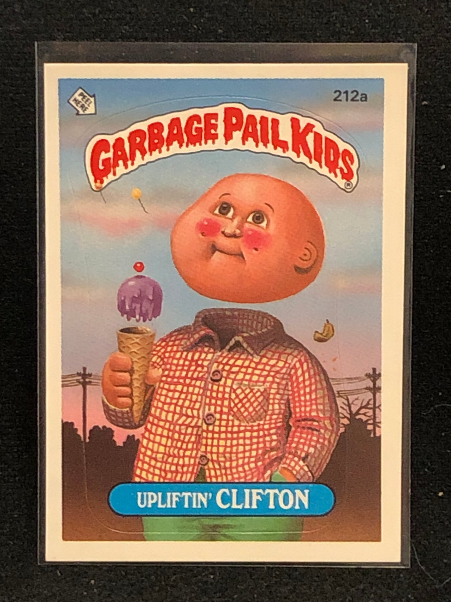 Garbage Pail Kids Original Series 6 (os6) 212a Upliftin Clifton