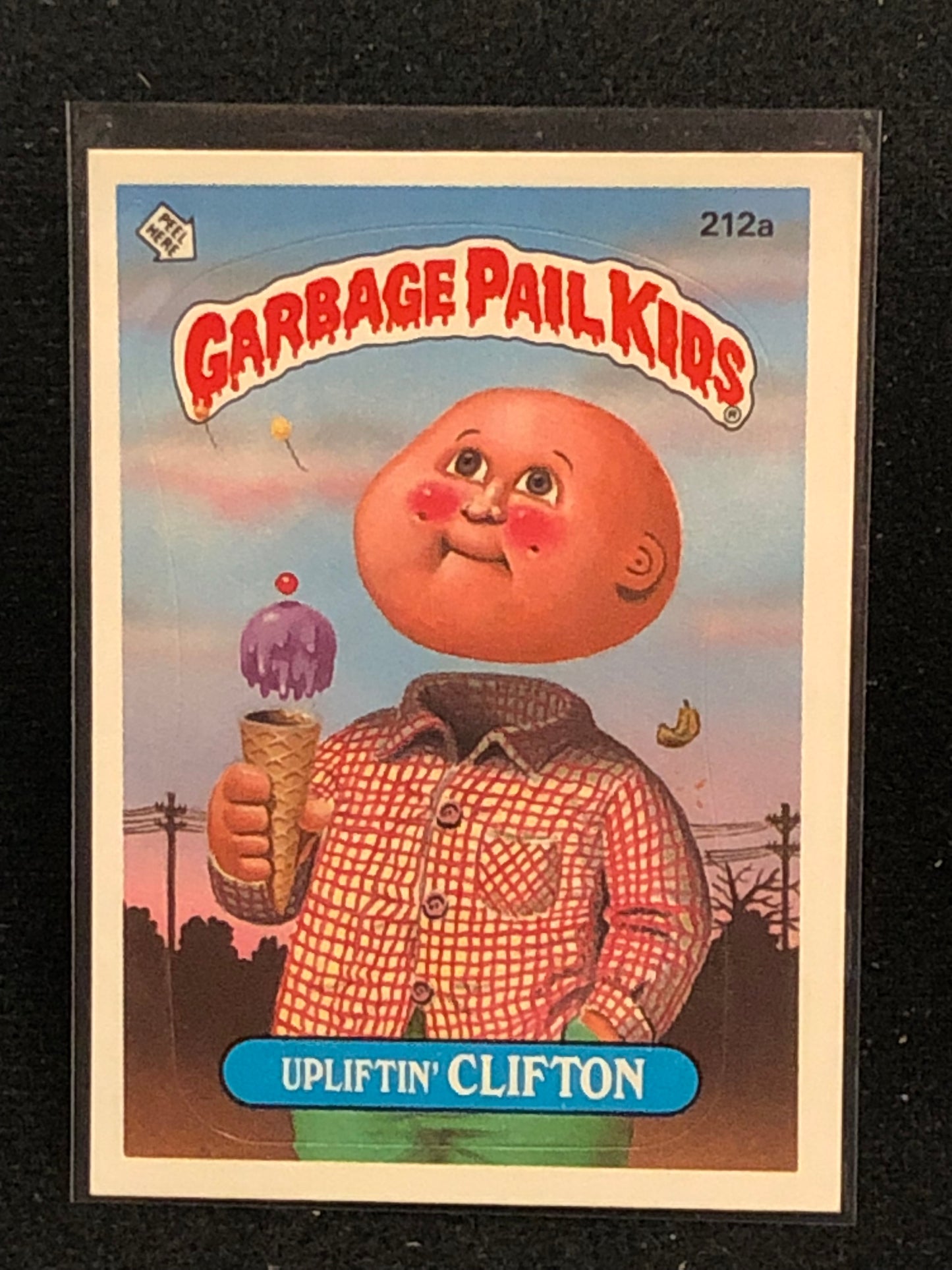 Garbage Pail Kids Original Series 6 (os6) 212a Upliftin Clifton