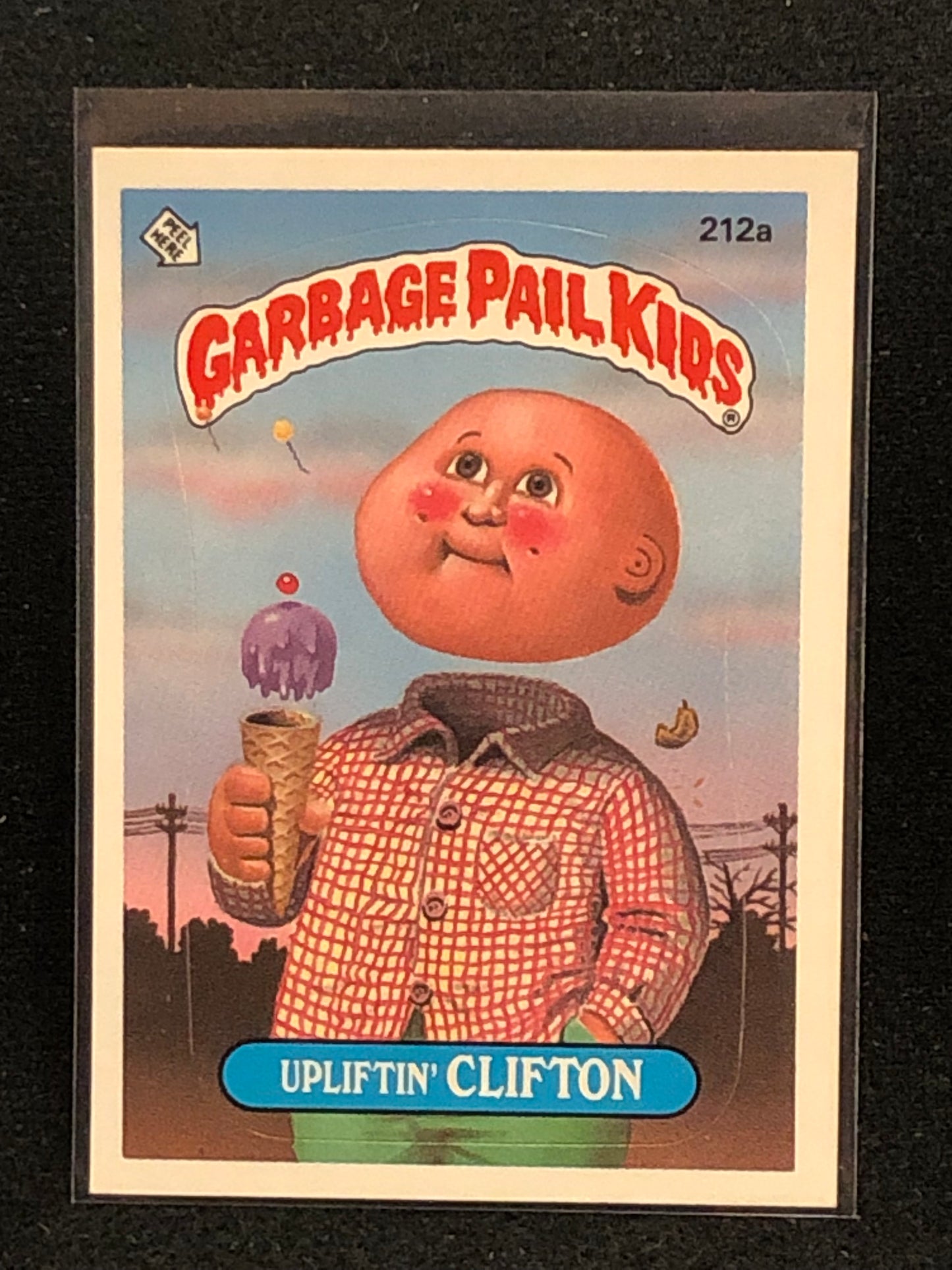 Garbage Pail Kids Original Series 6 (os6) 212a Upliftin Clifton