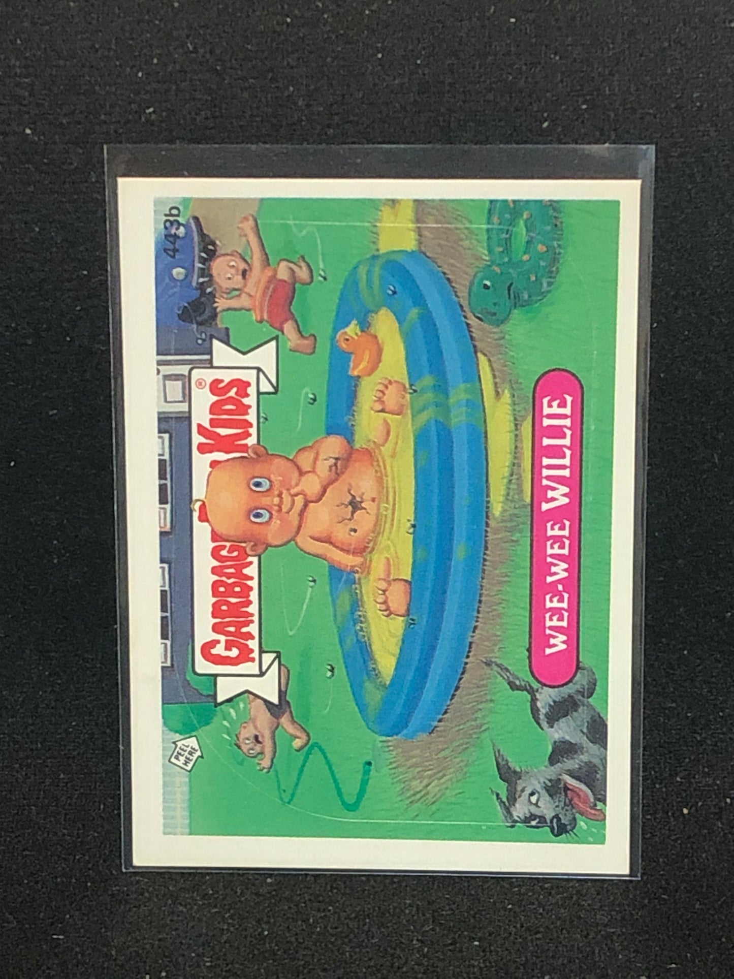 Garbage Pail Kids Original Series 11 (os11) 443b Wee Wee Willie