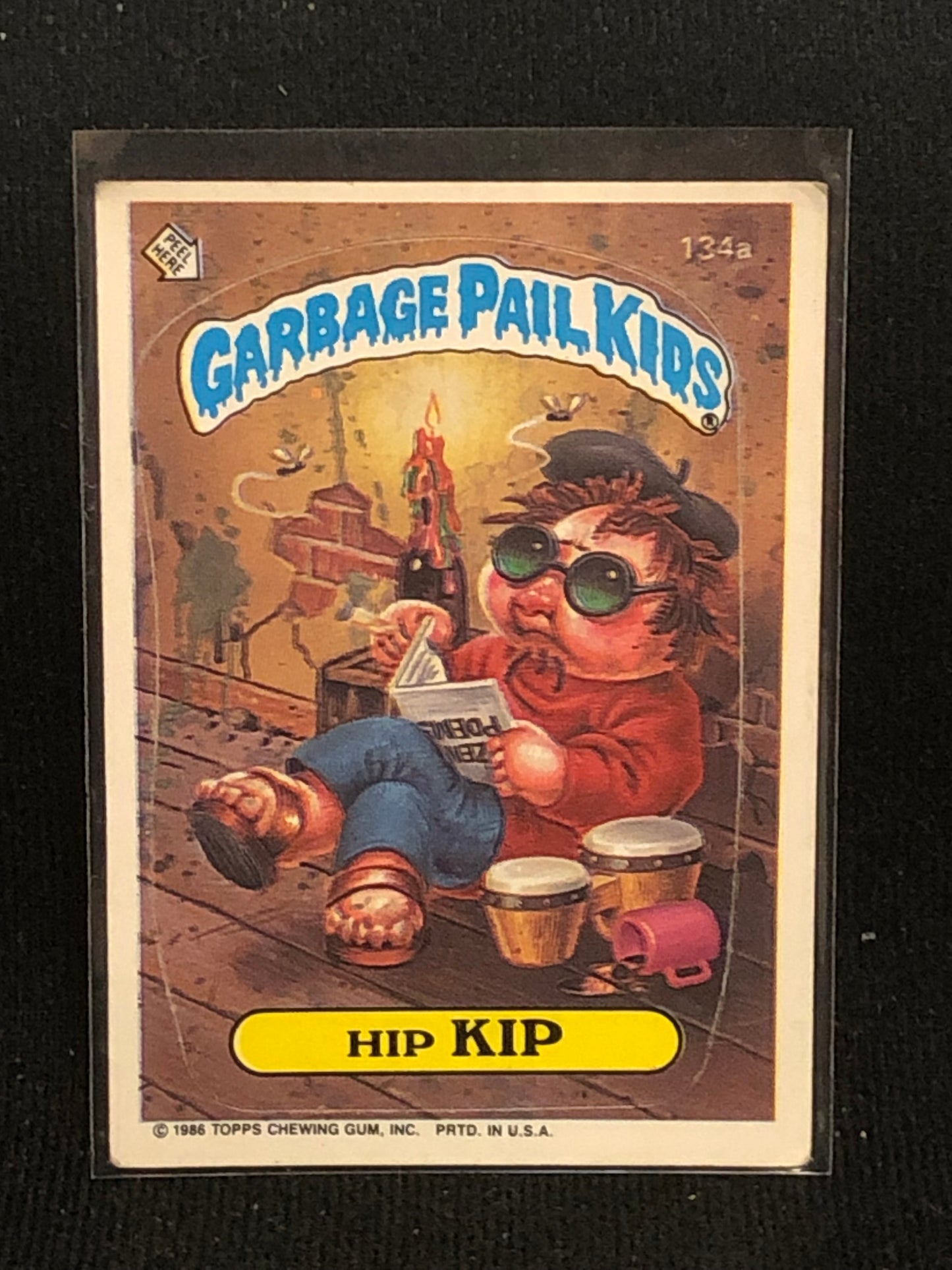 Garbage Pail Kids Original Series 4 (os4) 134a Hip Kip