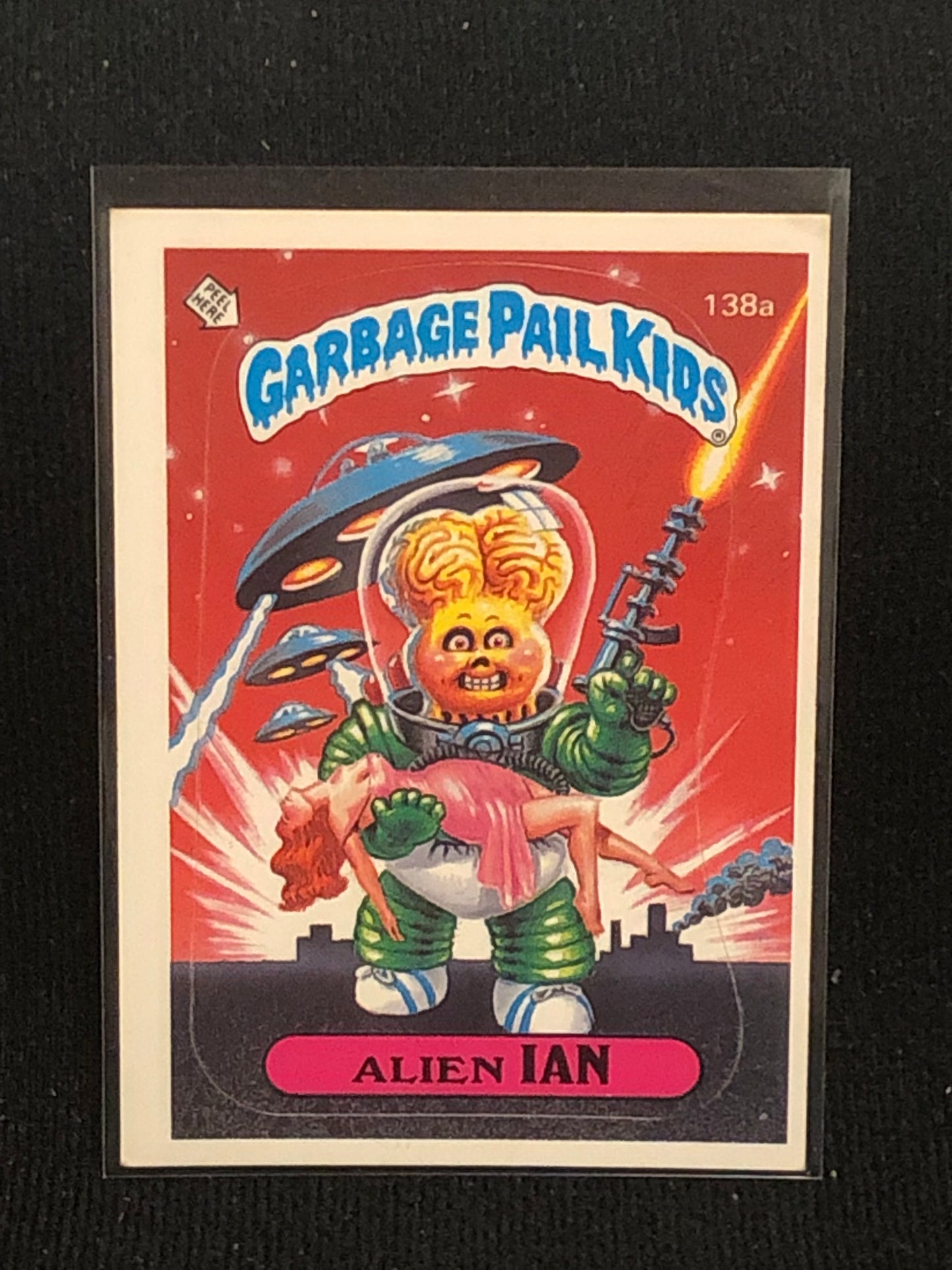 Garbage Pail Kids Original Series 4 (os4) 138a Alien Ian