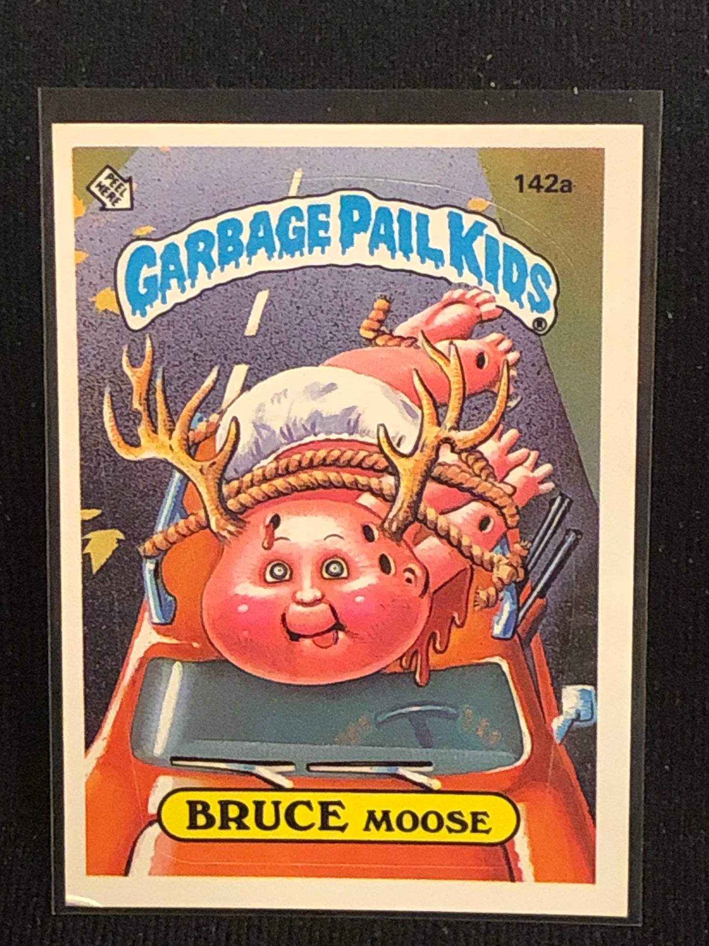 Garbage Pail Kids Original Series 4 (os4) 142a Bruce Moose