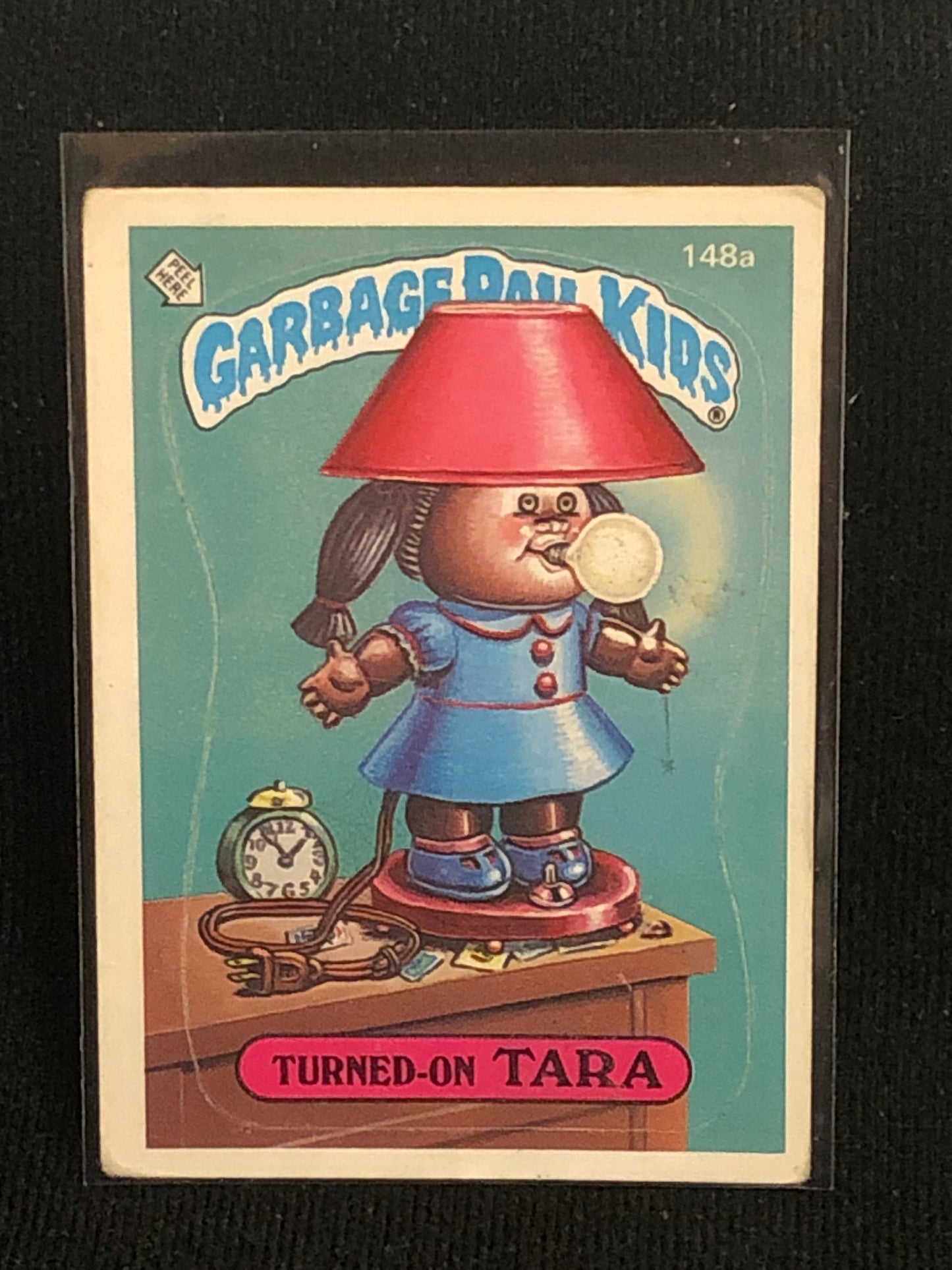 Garbage Pail Kids Original Series 4 (os4) 148a Turned On Tara