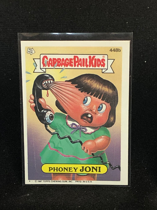 Garbage Pail Kids Original Series 11 (os11) 448b Phoney Joni