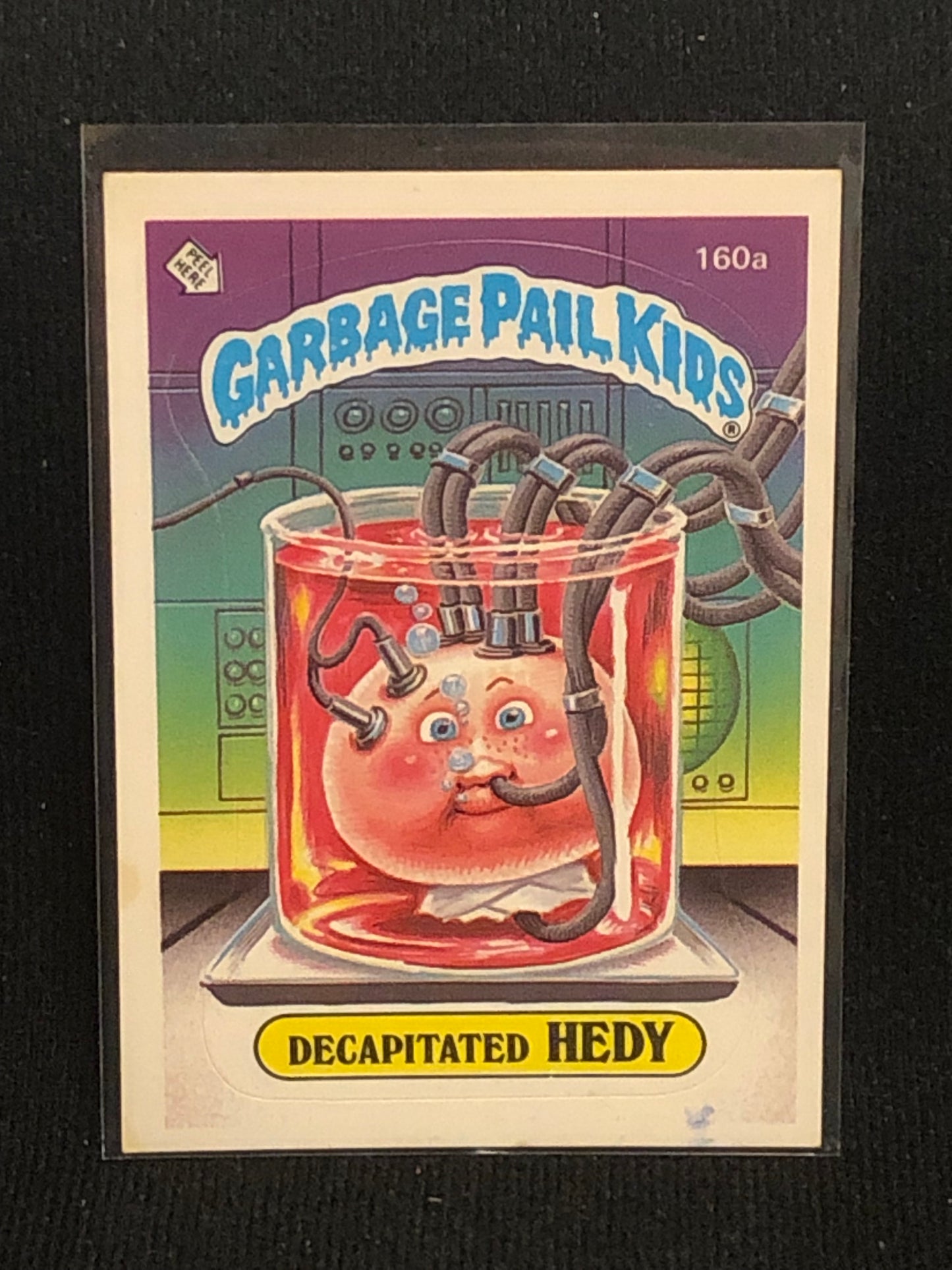 Garbage Pail Kids Original Series 4 (os4) 160a Decapitated Hedy