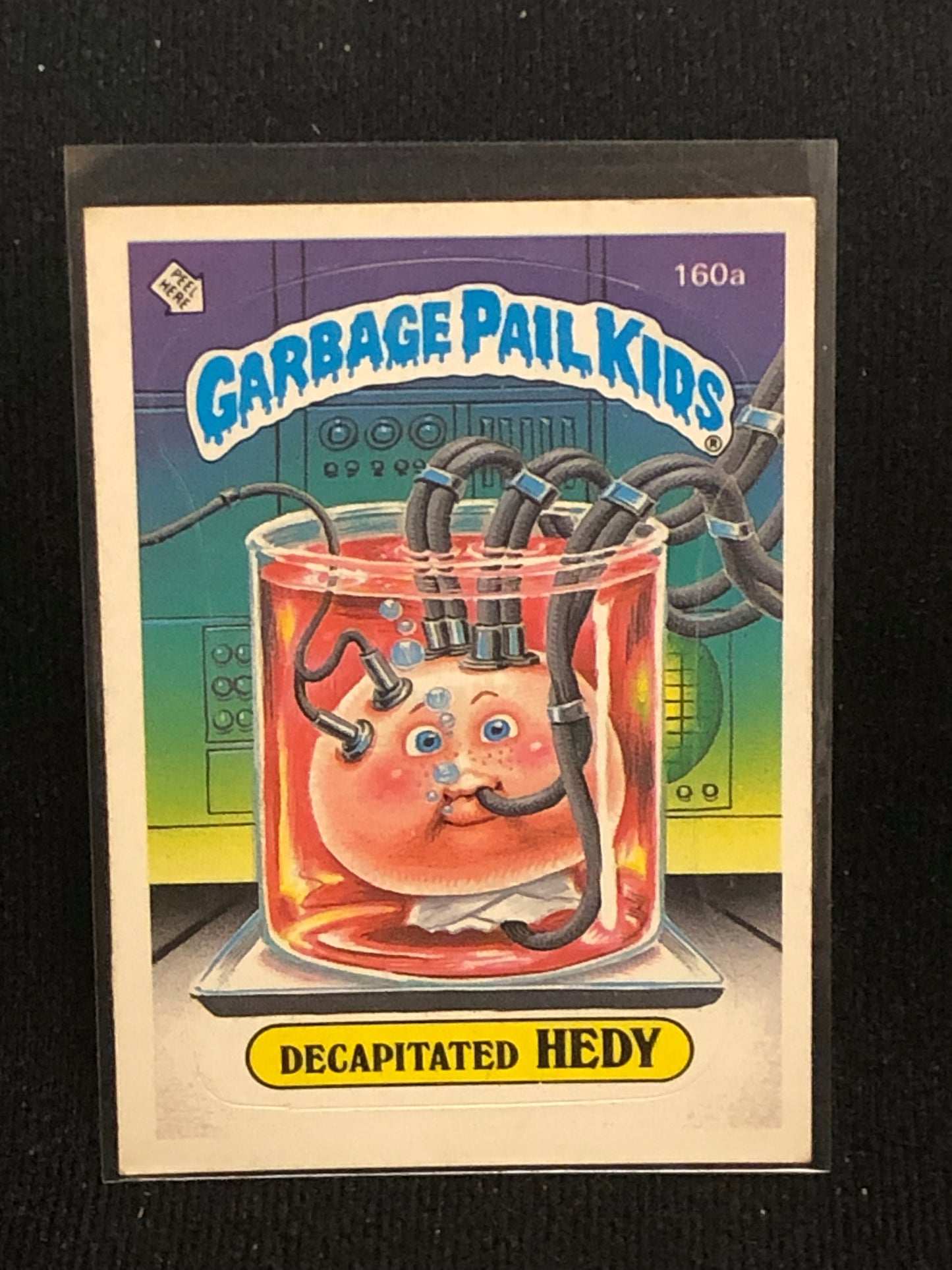 Garbage Pail Kids Original Series 4 (os4) 160a Decapitated Hedy