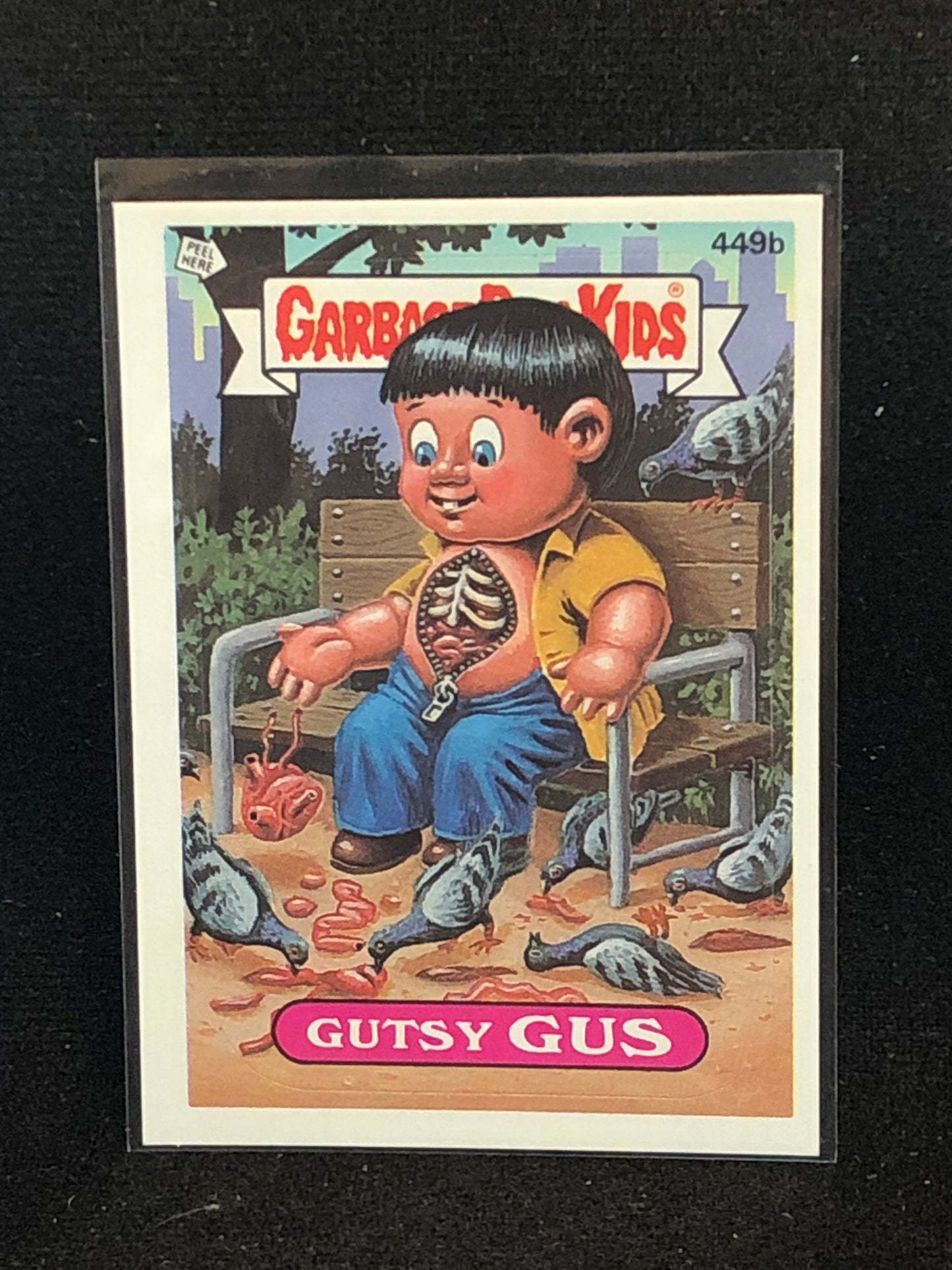 Garbage Pail Kids Original Series 11 (os11) 449b Gutsy Gus