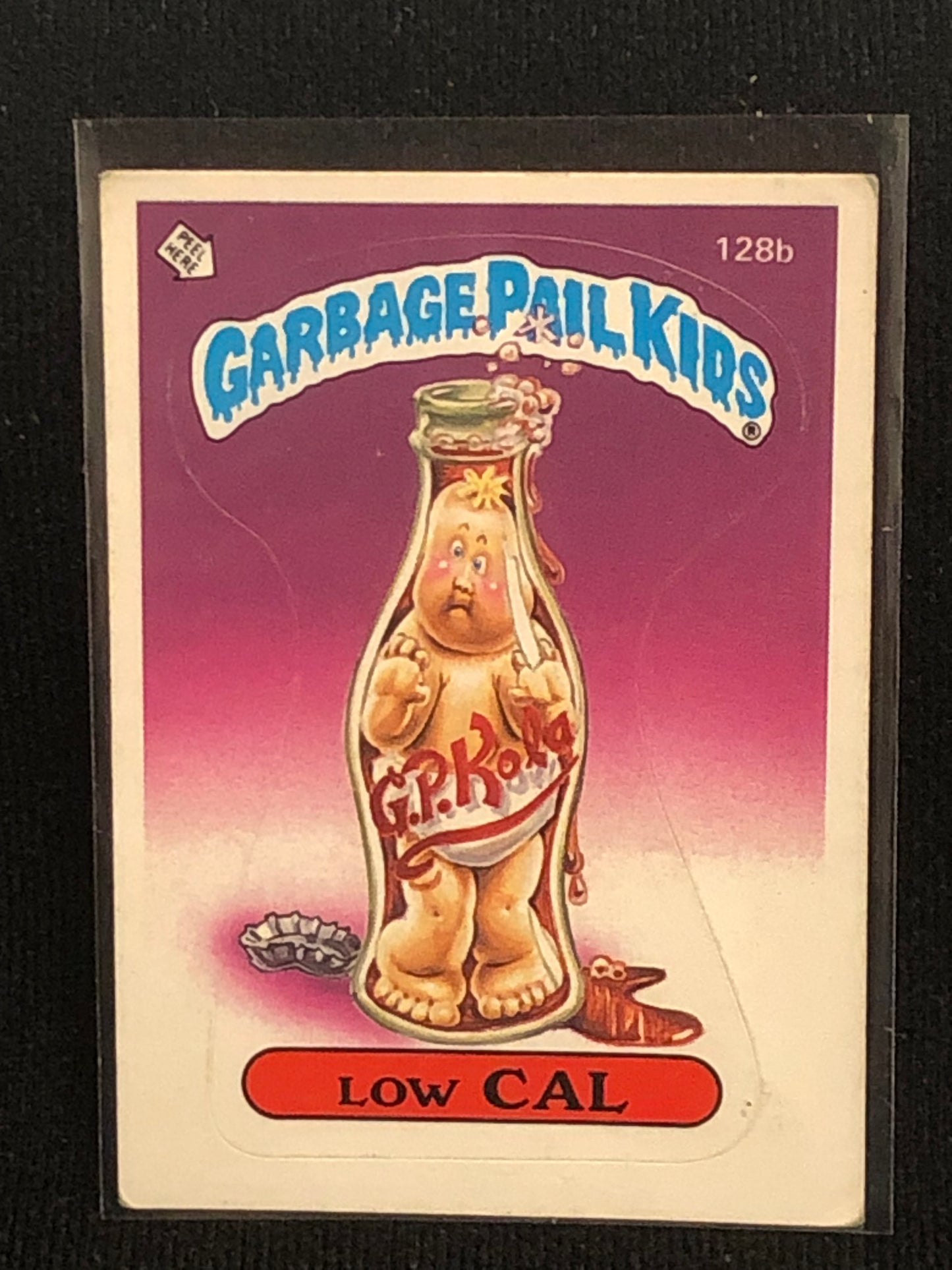 Garbage Pail Kids Original Series 4 (os4) 128b Low Cal