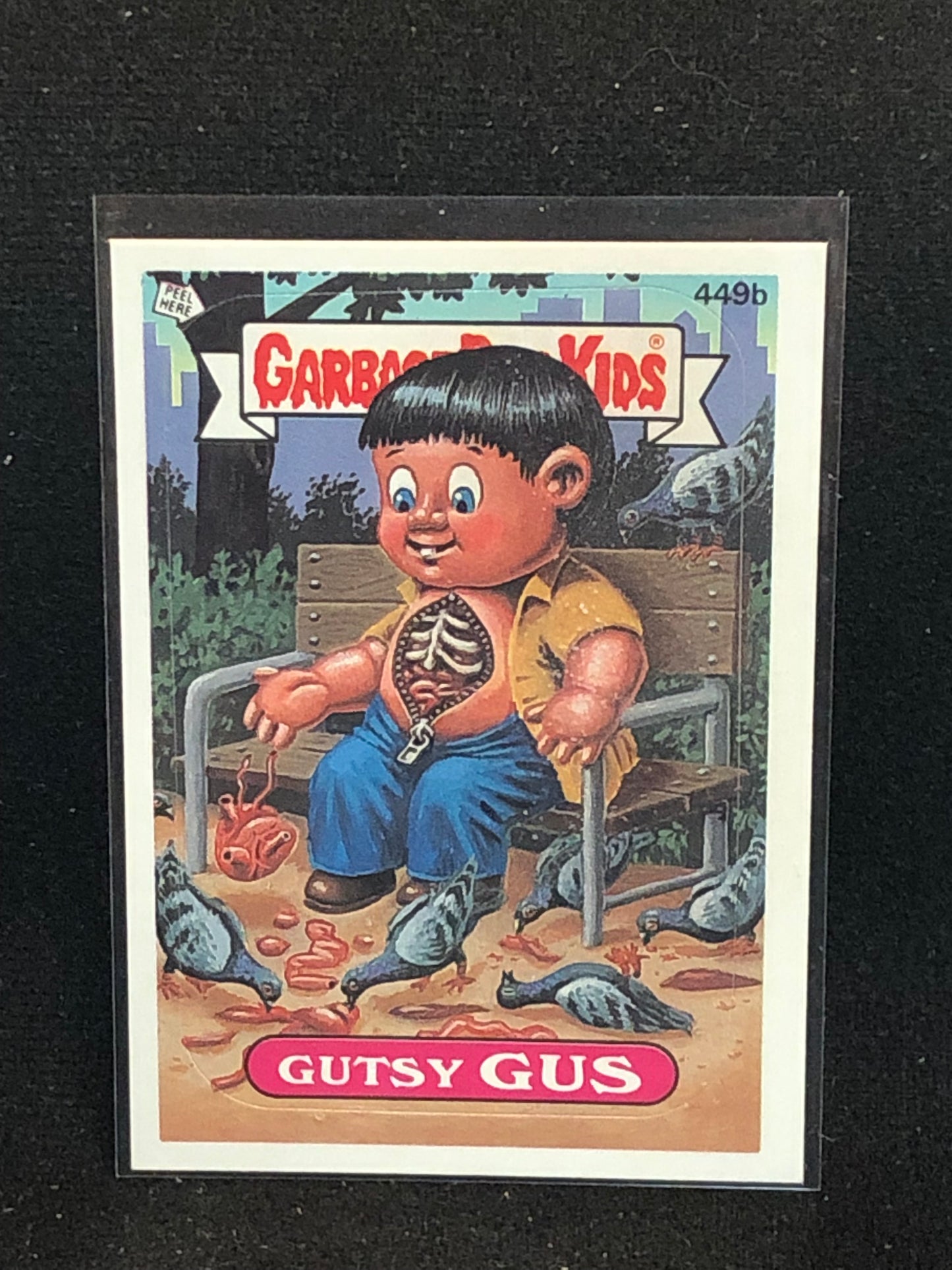 Garbage Pail Kids Original Series 11 (os11) 449b Gutsy Gus