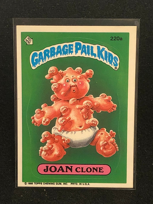 Garbage Pail Kids Original Series 6 (os6) 220a Joan Clone