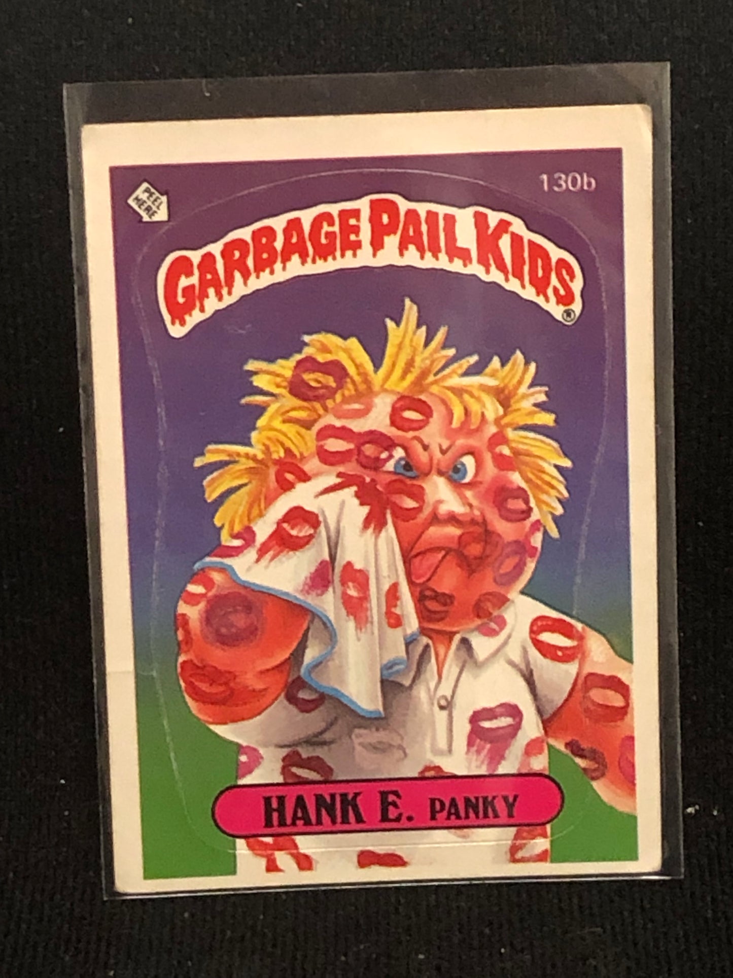 Garbage Pail Kids Original Series 4 (os4) 130b Hank E Panky