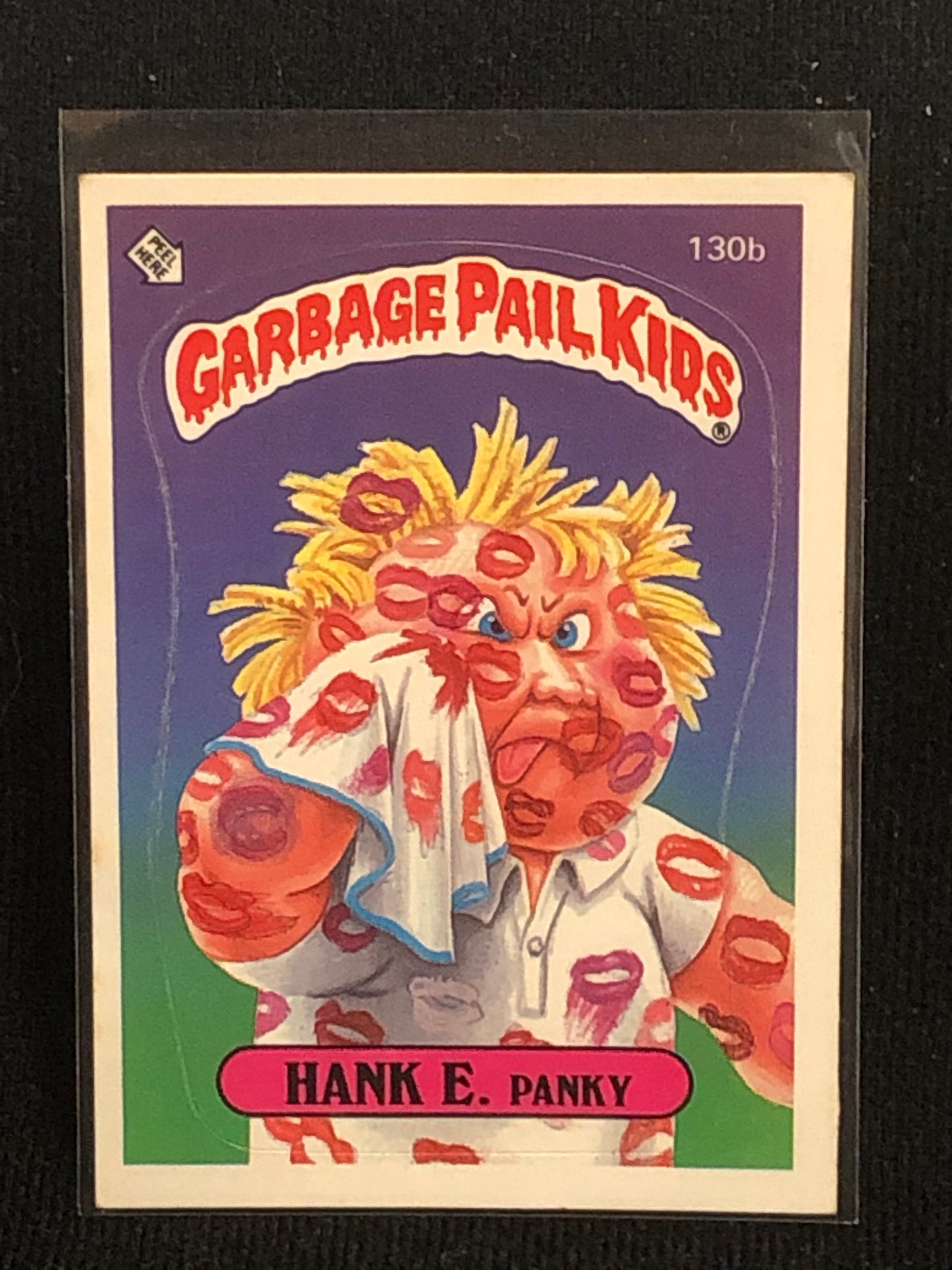 Garbage Pail Kids Original Series 4 (os4) 130b Hank E Panky