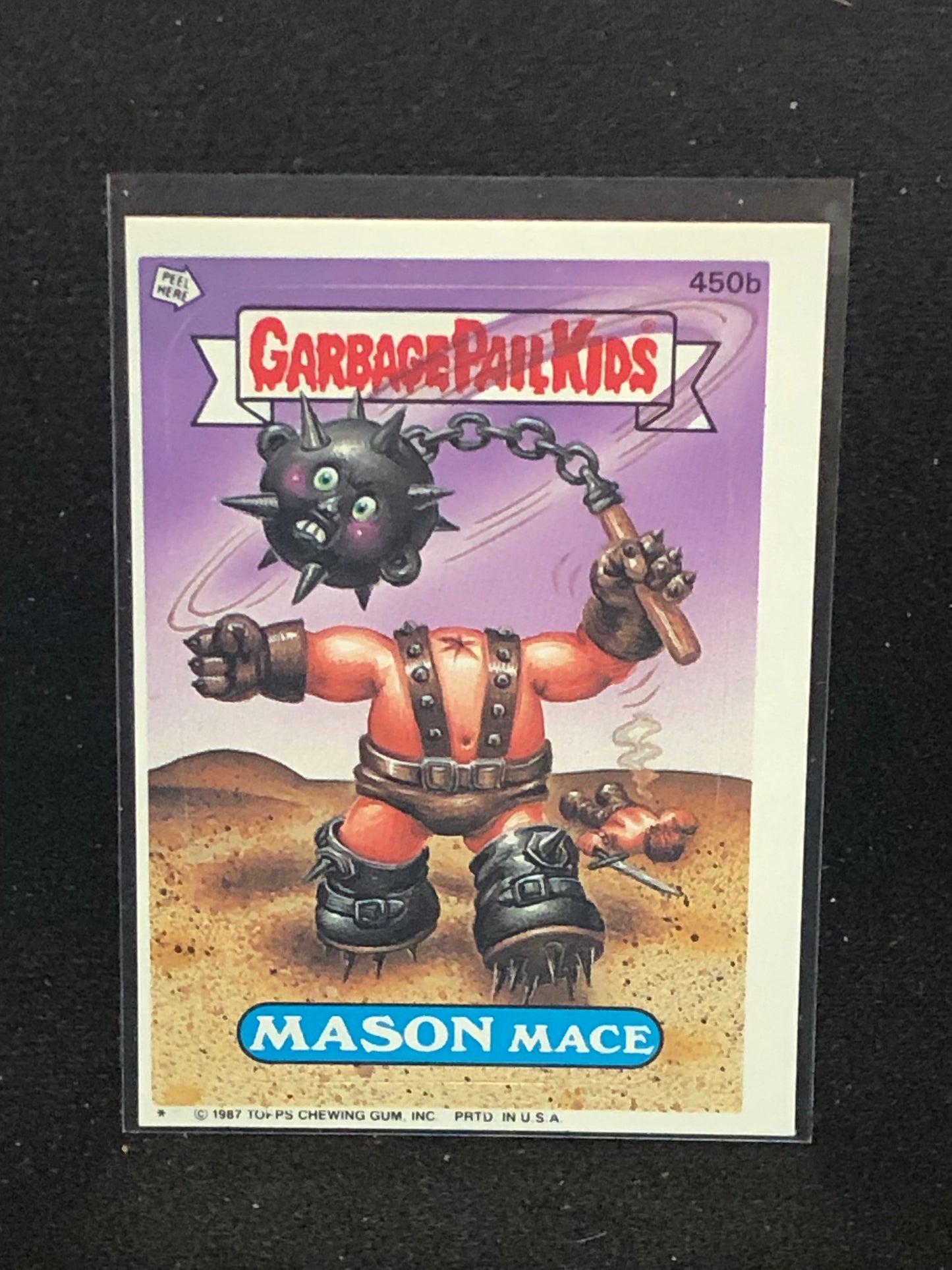 Garbage Pail Kids Original Series 11 (os11) 450b Mason Mace