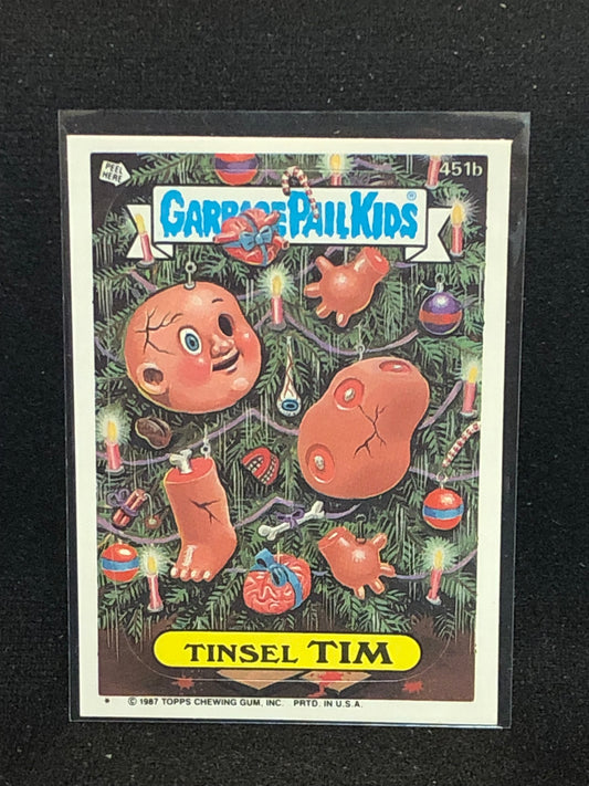 Garbage Pail Kids Original Series 11 (os11) 451b Tinsel Tim