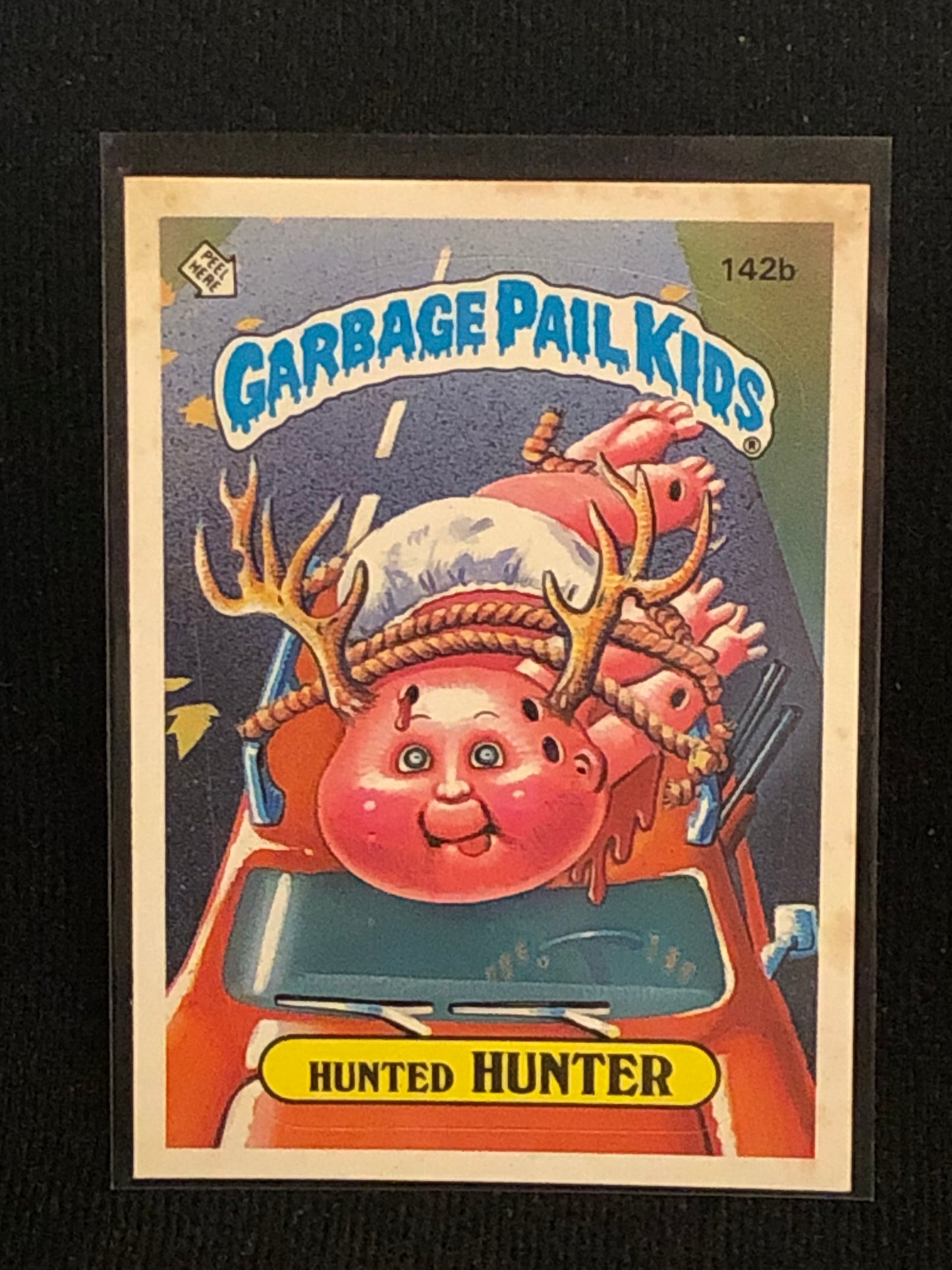 Garbage Pail Kids Original Series 4 (os4) 142b Hunted Hunter