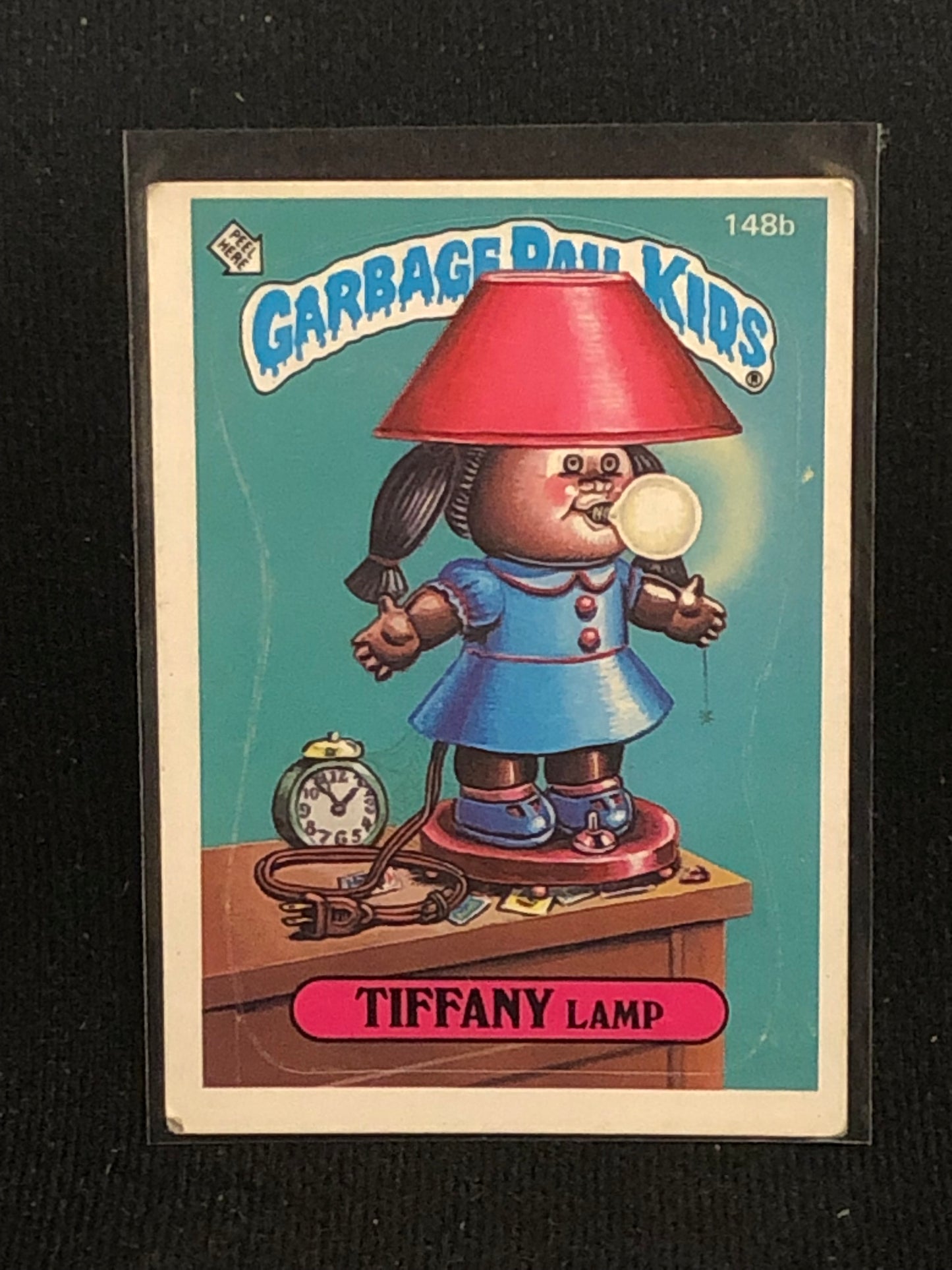 Garbage Pail Kids Original Series 4 (os4) 148b Tiffany Lamp