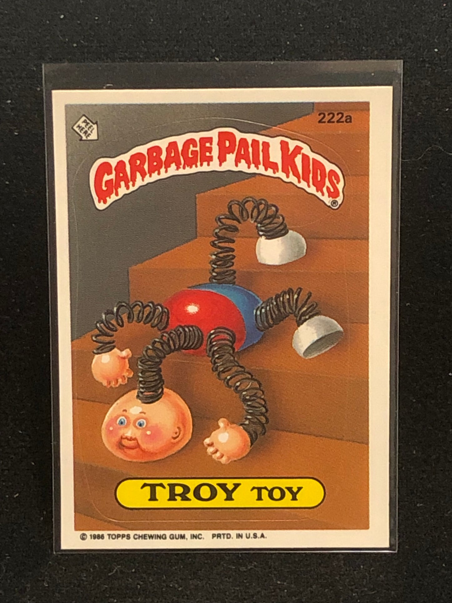 Garbage Pail Kids Original Series 6 (os6) 222a Troy Toy