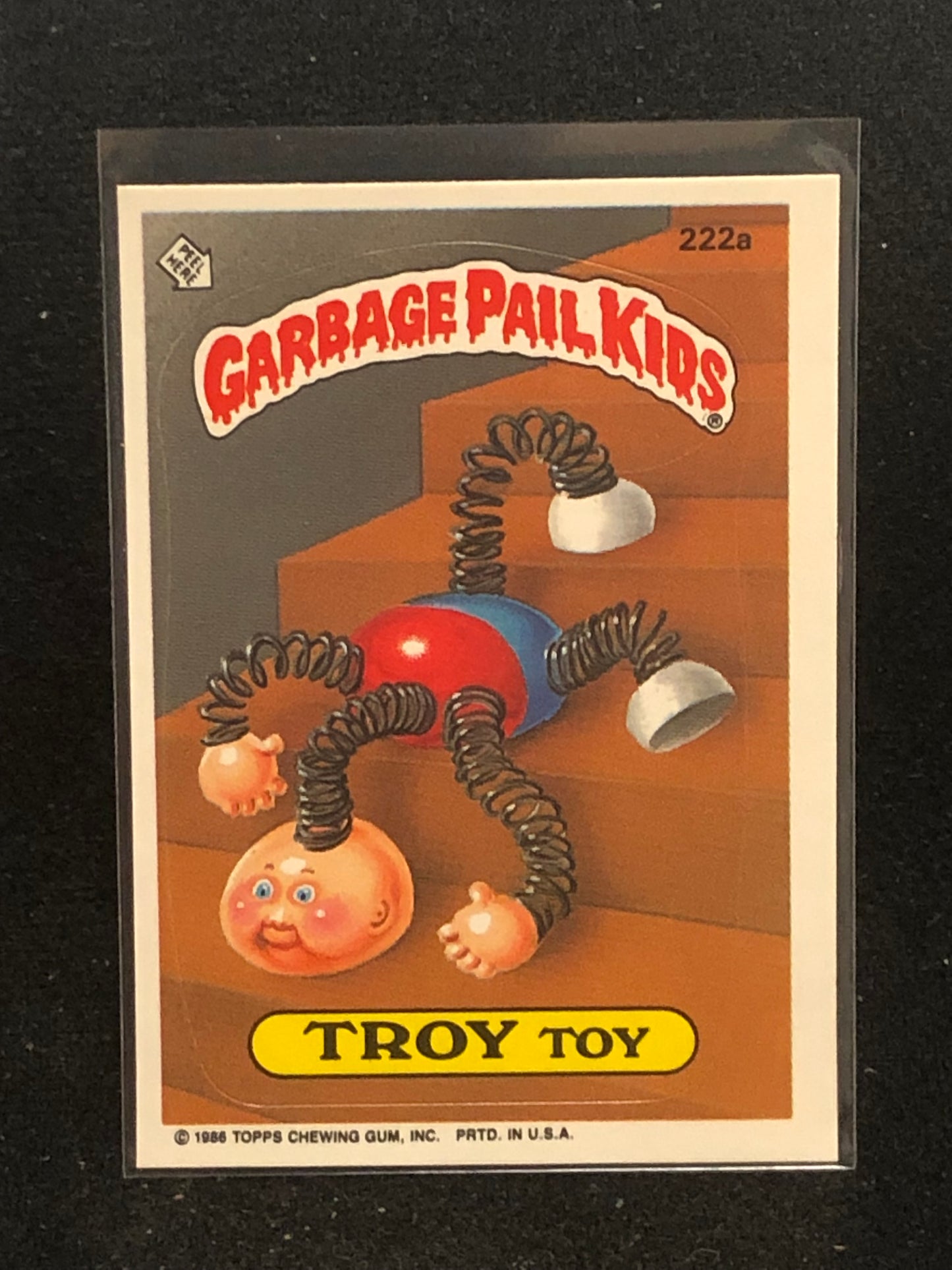 Garbage Pail Kids Original Series 6 (os6) 222a Troy Toy