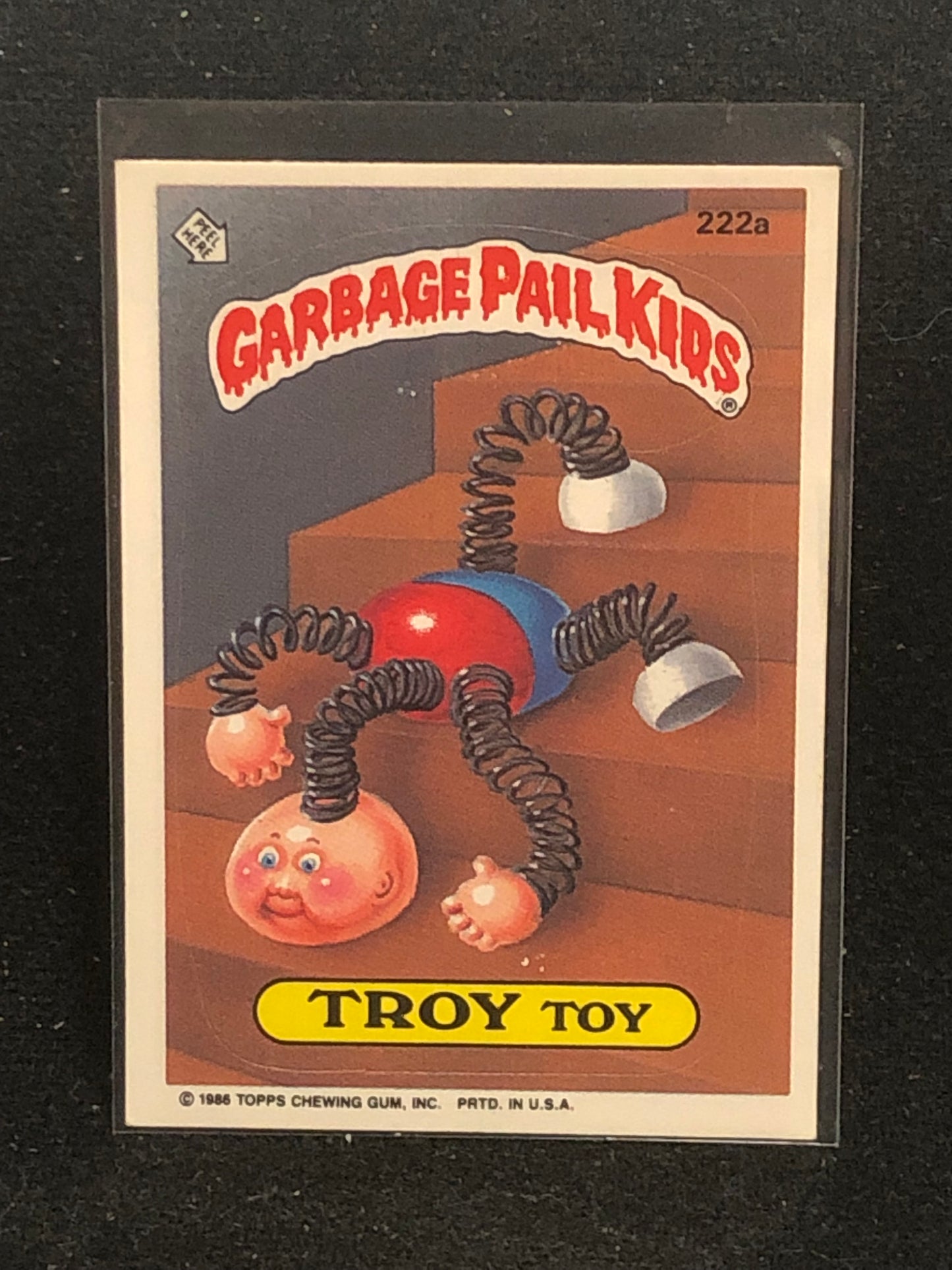 Garbage Pail Kids Original Series 6 (os6) 222a Troy Toy