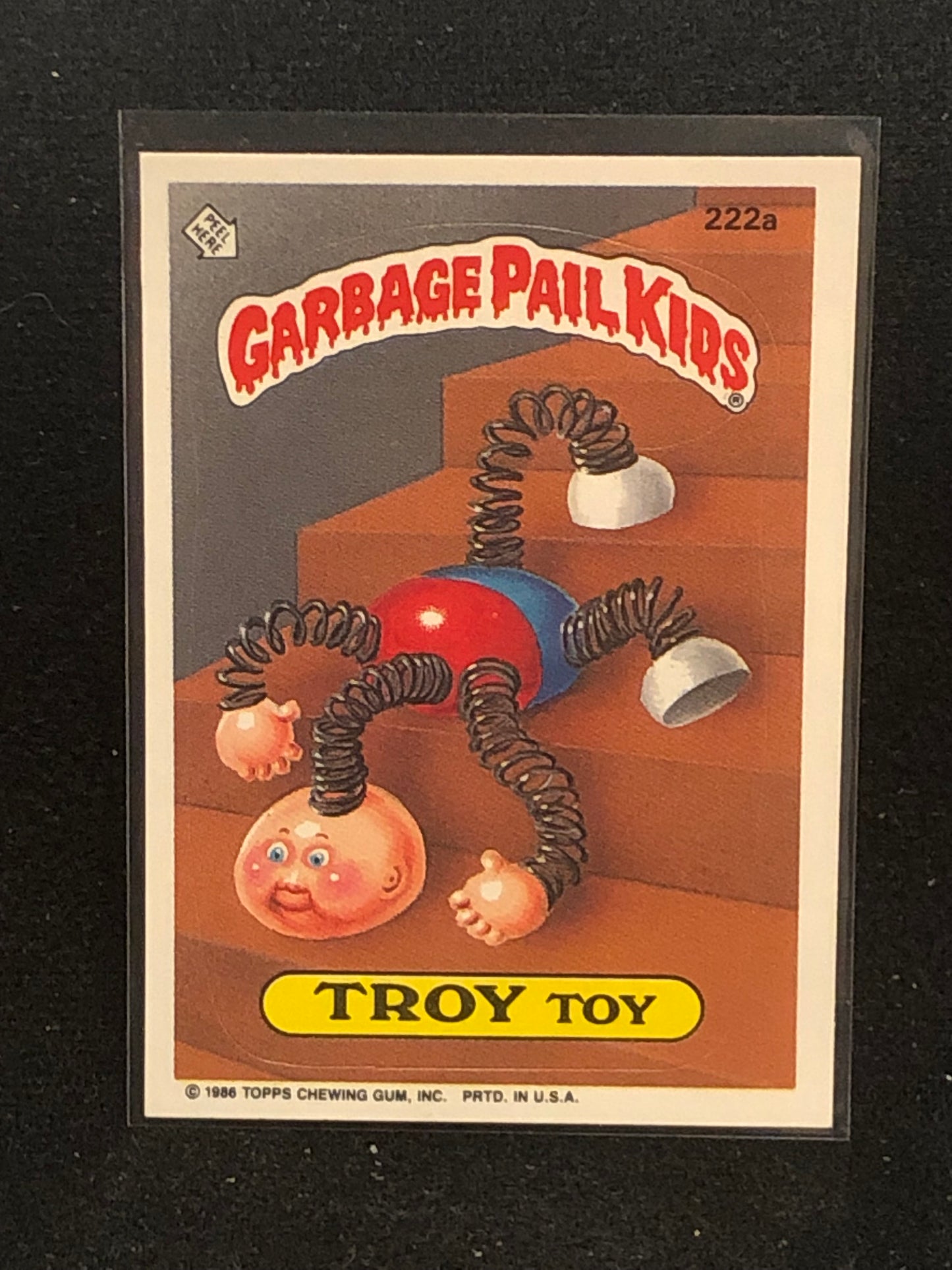 Garbage Pail Kids Original Series 6 (os6) 222a Troy Toy