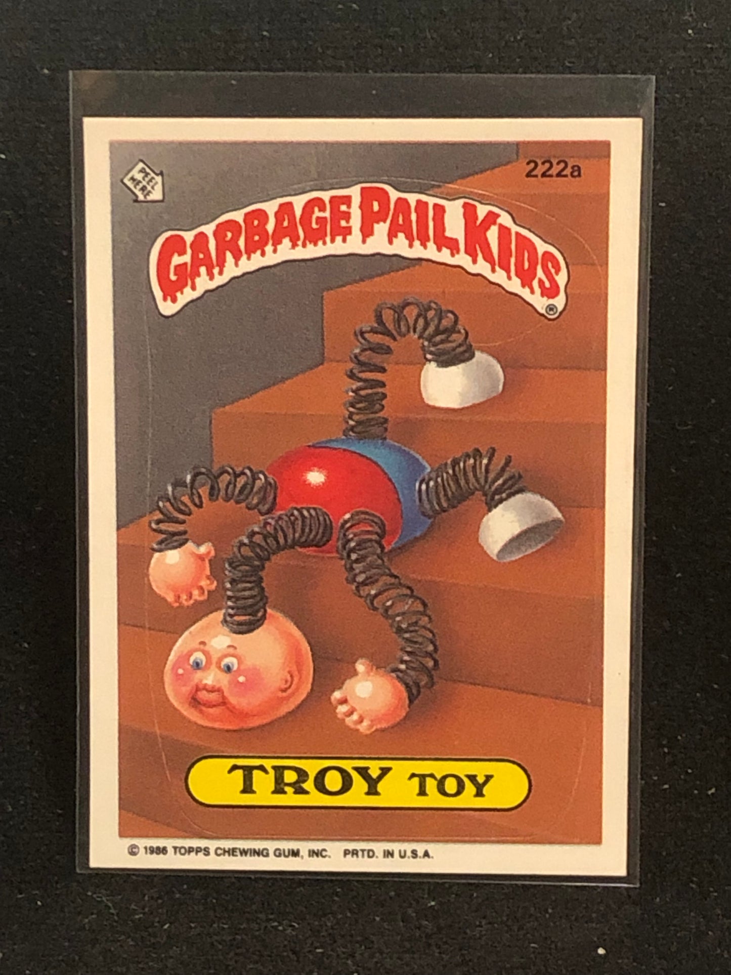 Garbage Pail Kids Original Series 6 (os6) 222a Troy Toy