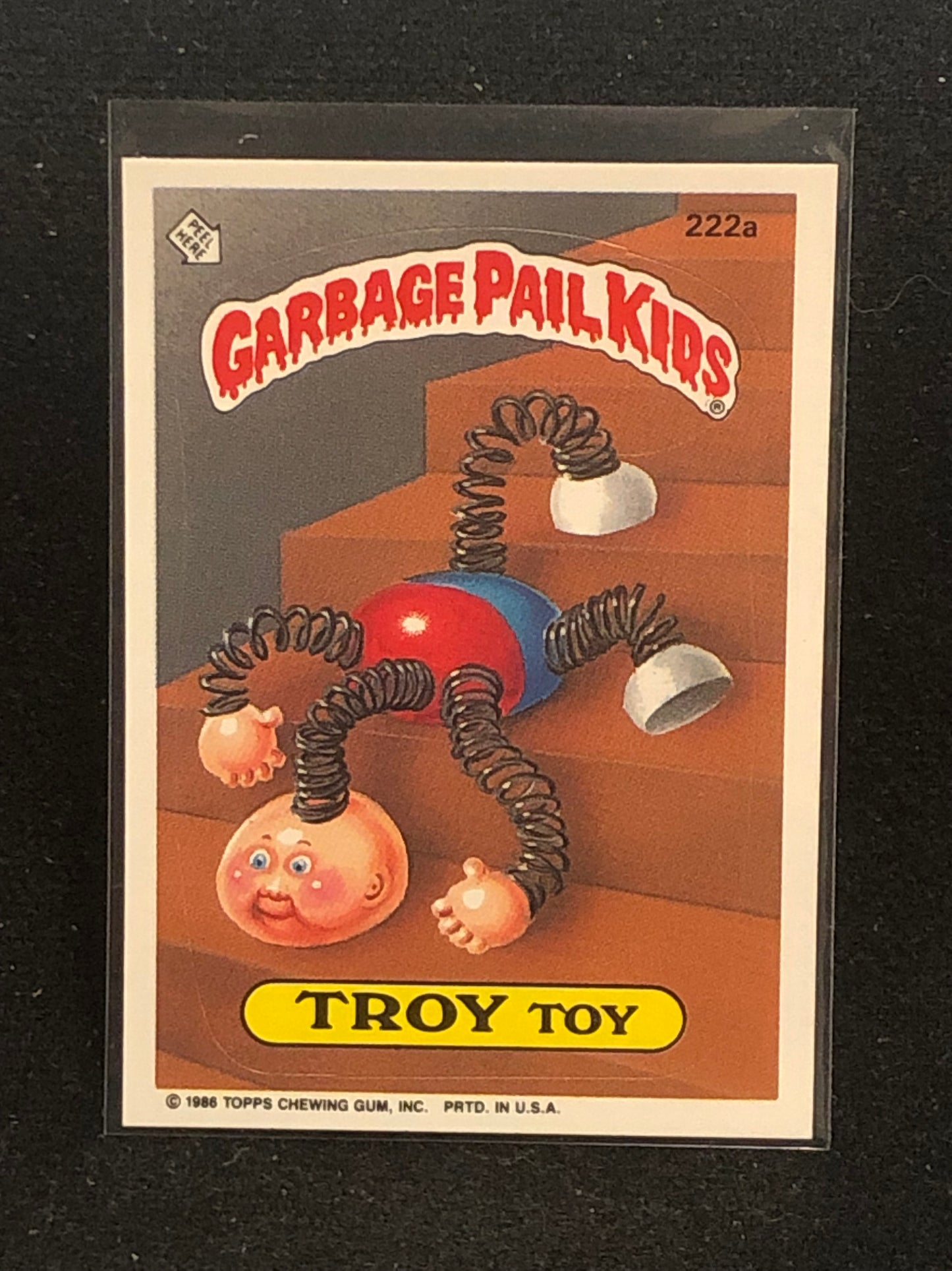 Garbage Pail Kids Original Series 6 (os6) 222a Troy Toy