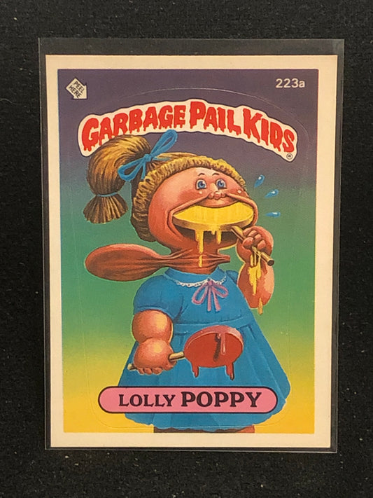 Garbage Pail Kids Original Series 6 (os6) 223a Lolly Poppy