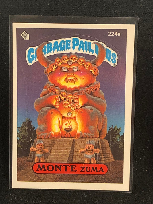 Garbage Pail Kids Original Series 6 (os6) 224a Monte Zuma