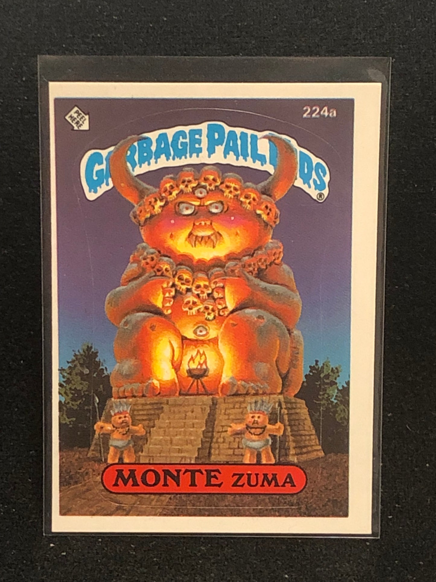 Garbage Pail Kids Original Series 6 (os6) 224a Monte Zuma