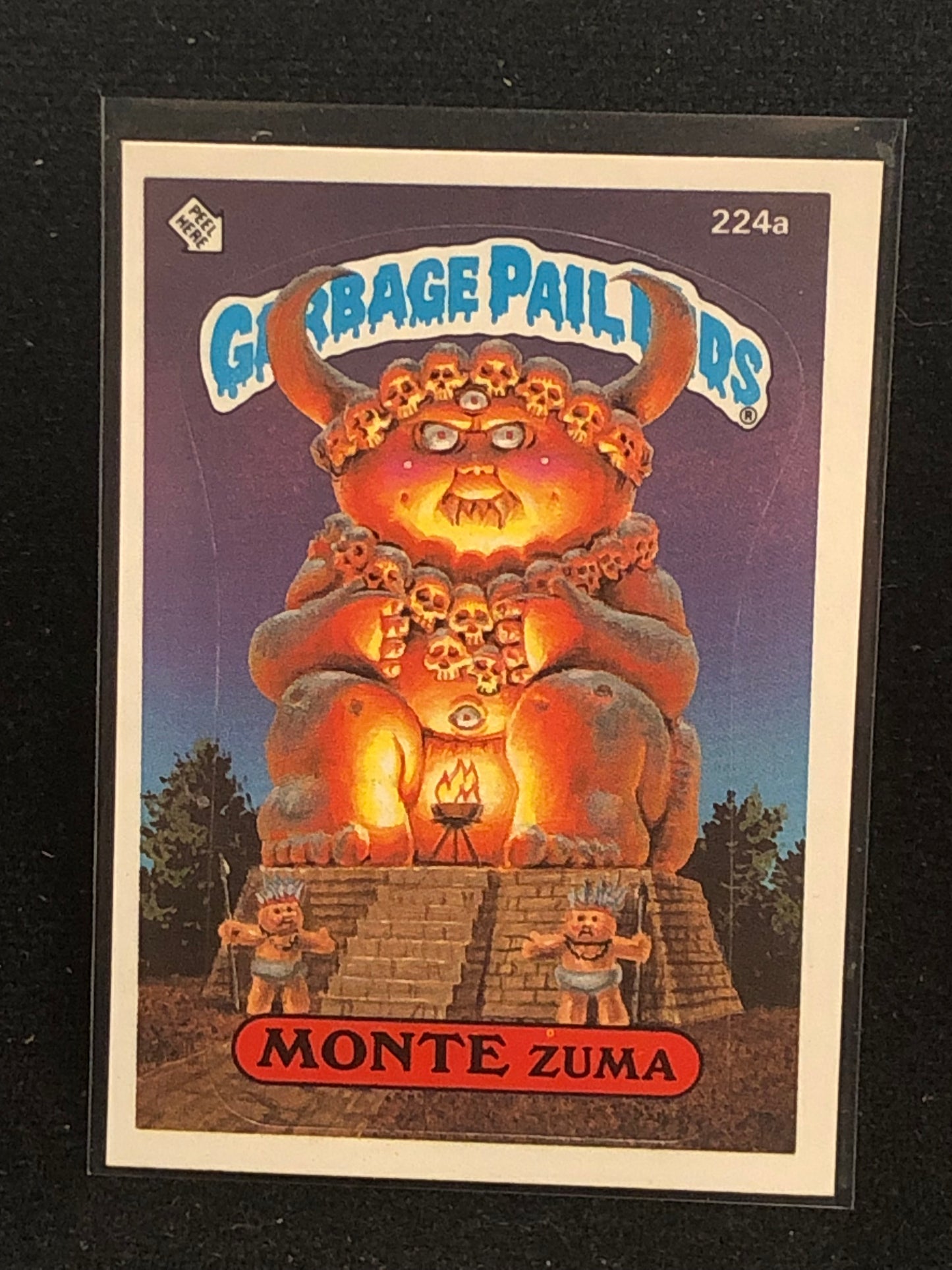 Garbage Pail Kids Original Series 6 (os6) 224a Monte Zuma