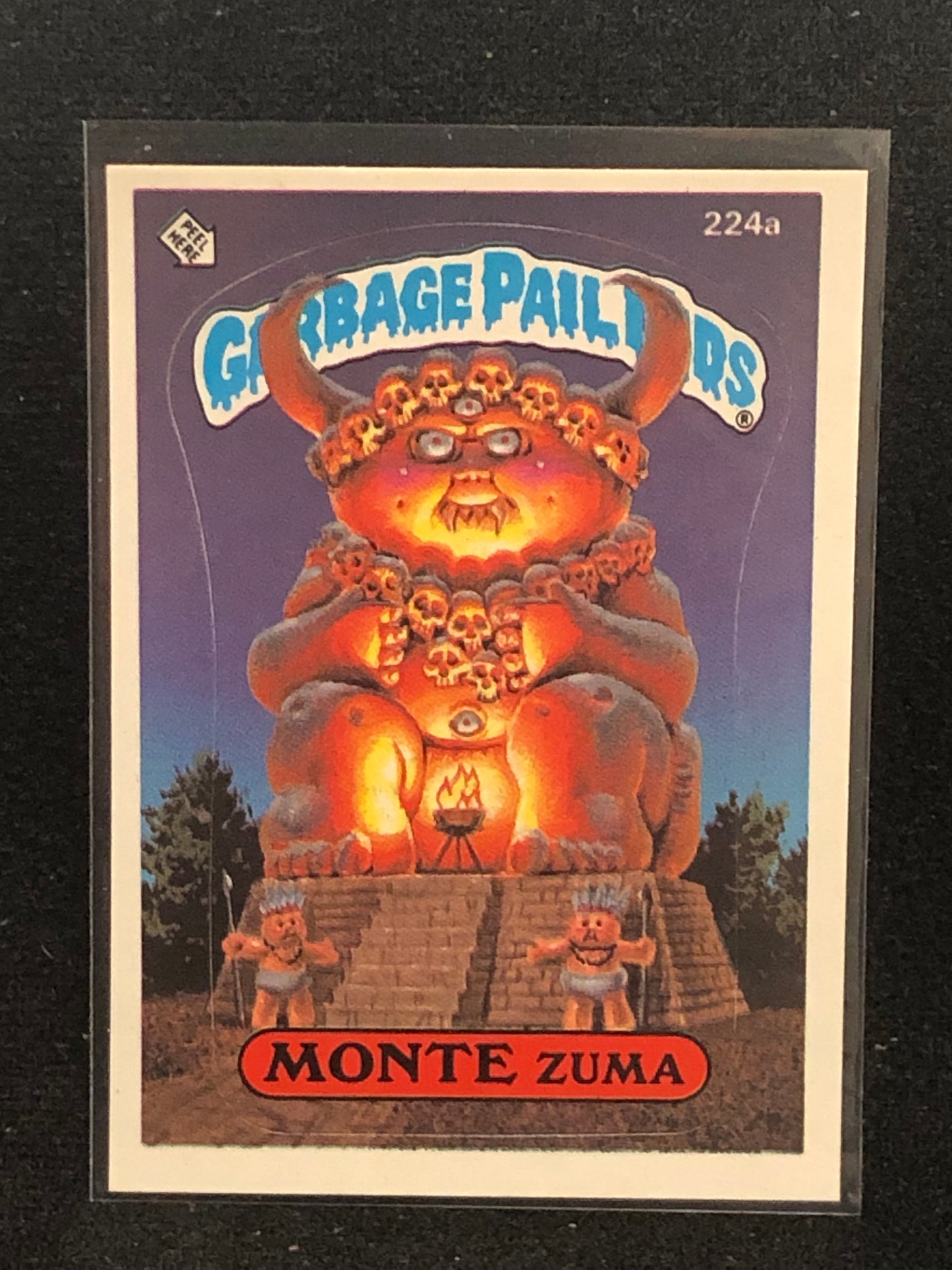 Garbage Pail Kids Original Series 6 (os6) 224a Monte Zuma