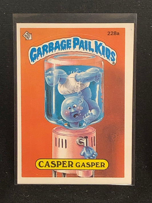 Garbage Pail Kids Original Series 6 (os6) 228a Casper Gasper