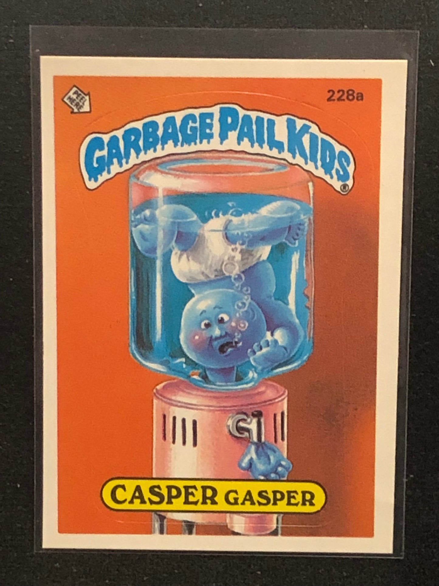 Garbage Pail Kids Original Series 6 (os6) 228a Casper Gasper