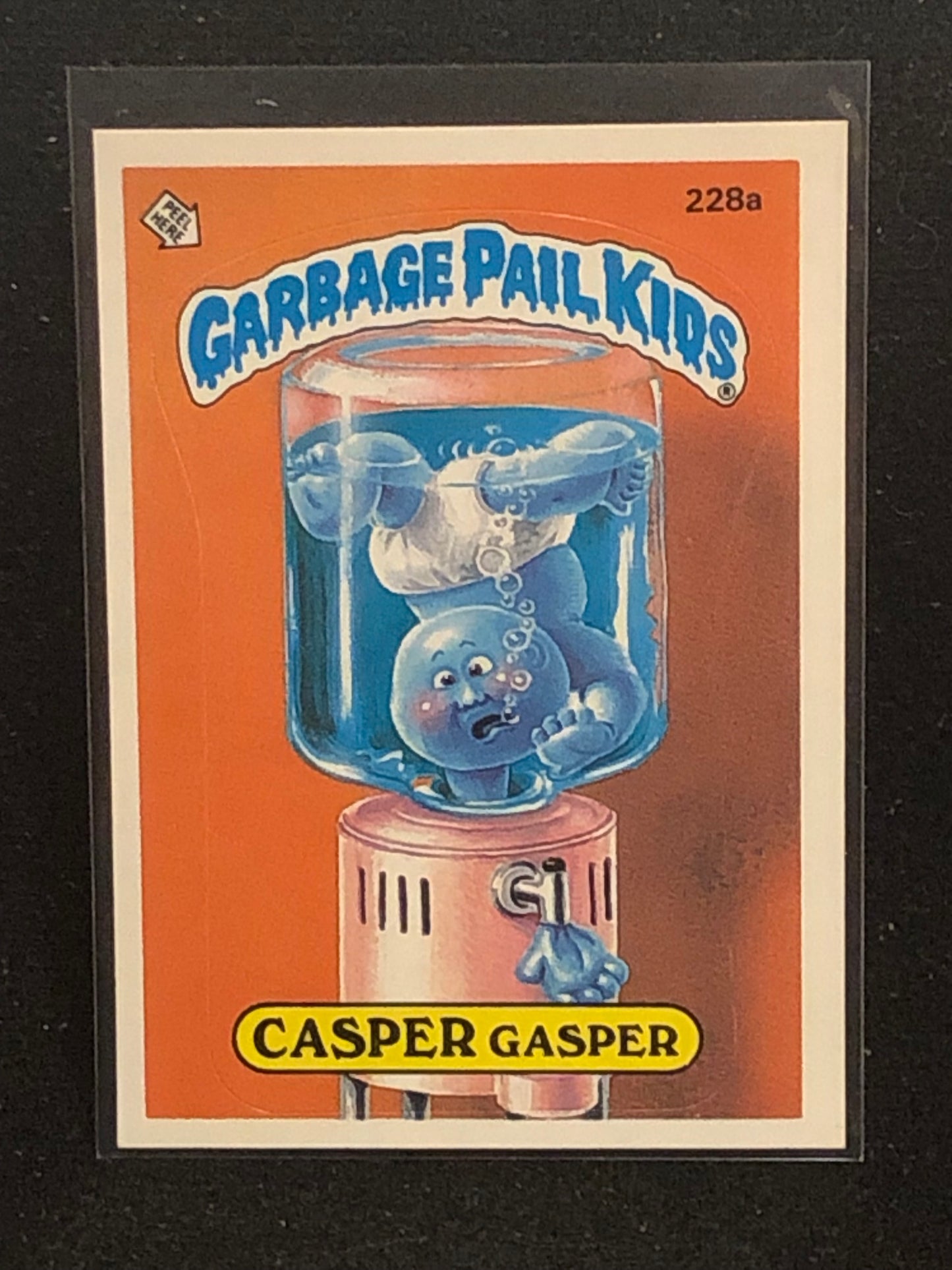 Garbage Pail Kids Original Series 6 (os6) 228a Casper Gasper