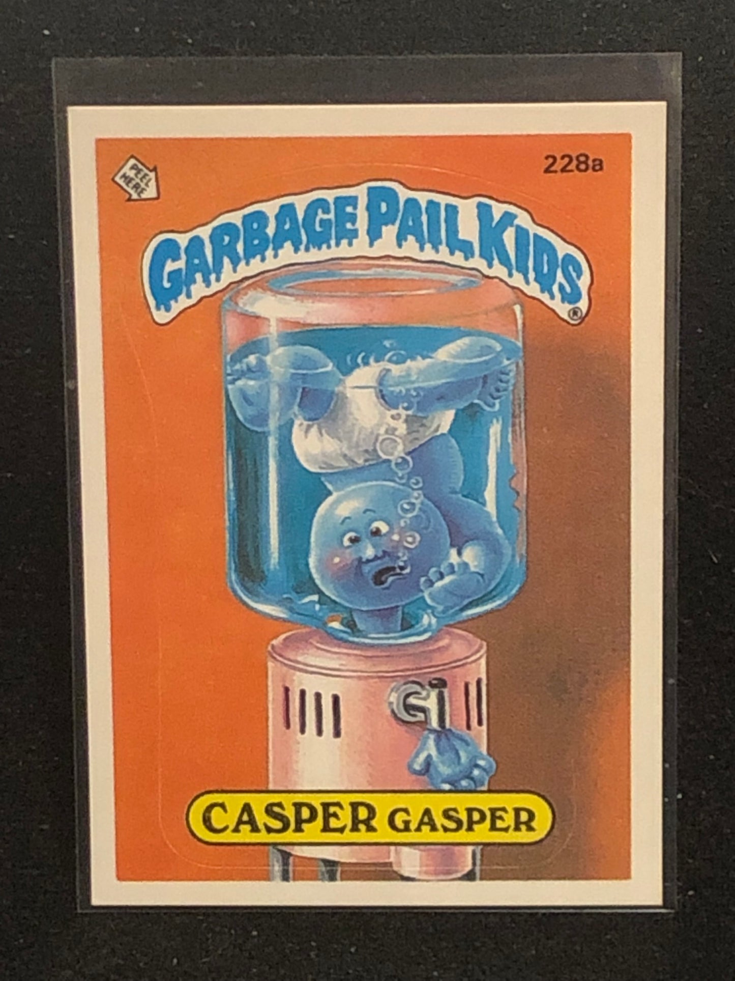 Garbage Pail Kids Original Series 6 (os6) 228a Casper Gasper