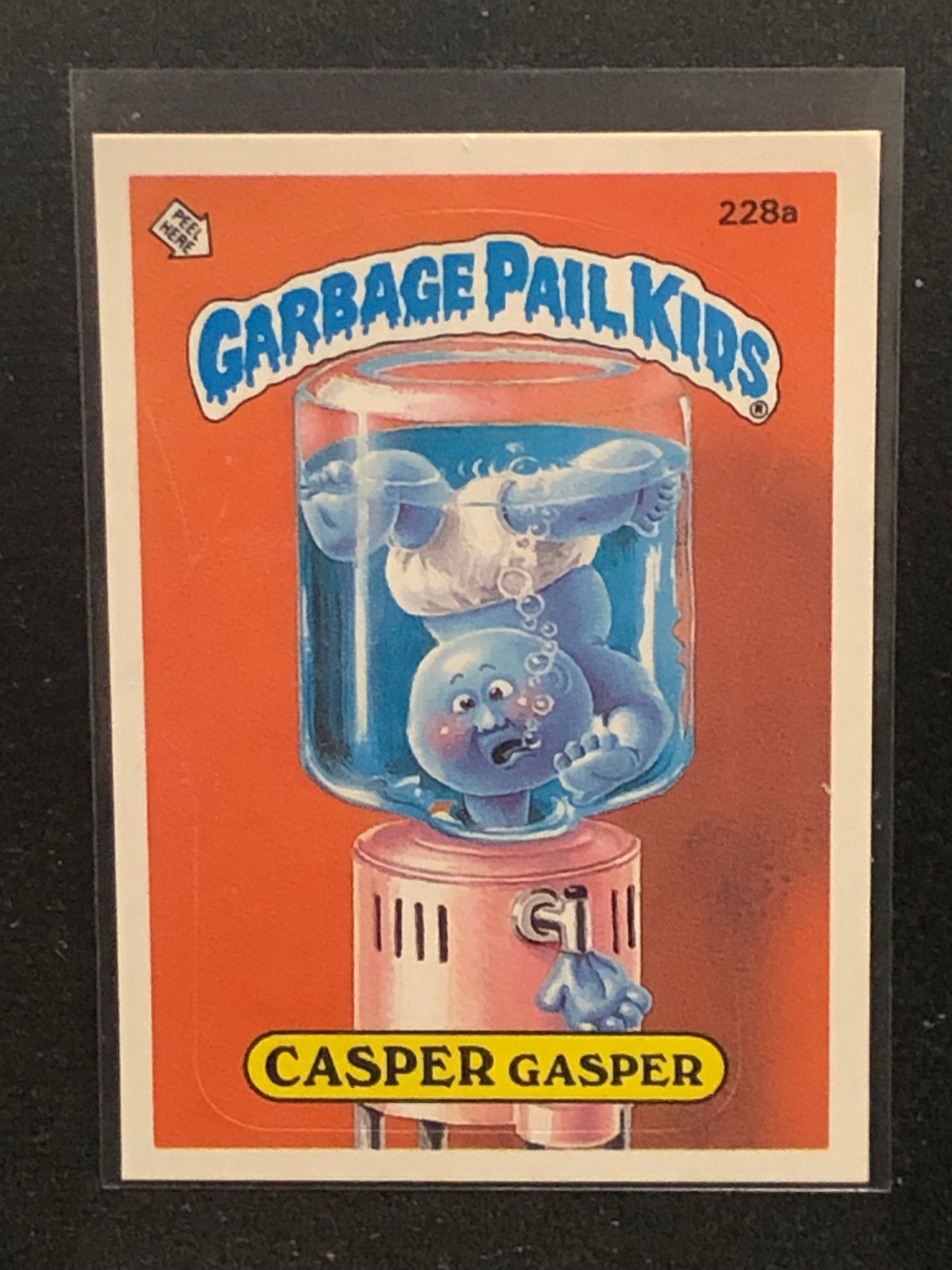 Garbage Pail Kids Original Series 6 (os6) 228a Casper Gasper