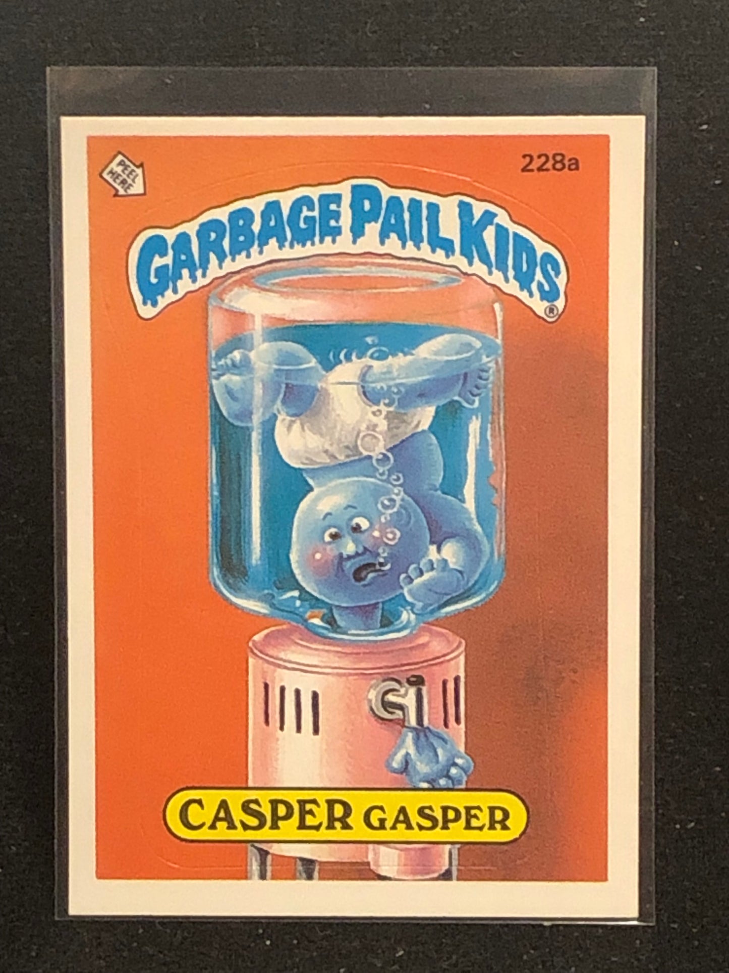 Garbage Pail Kids Original Series 6 (os6) 228a Casper Gasper