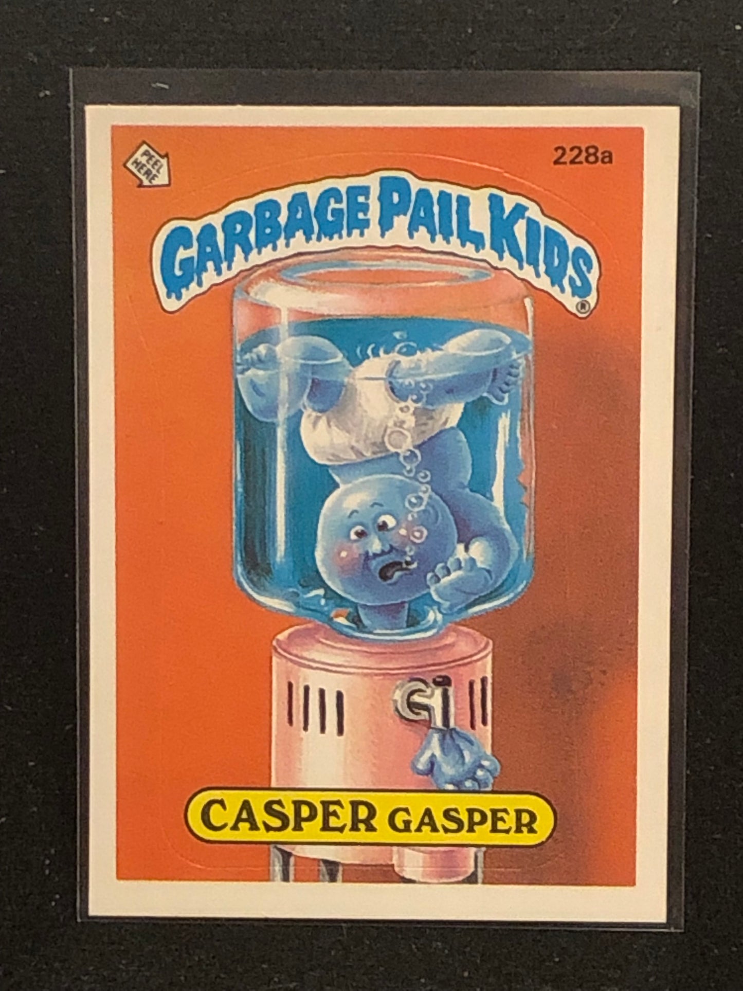 Garbage Pail Kids Original Series 6 (os6) 228a Casper Gasper