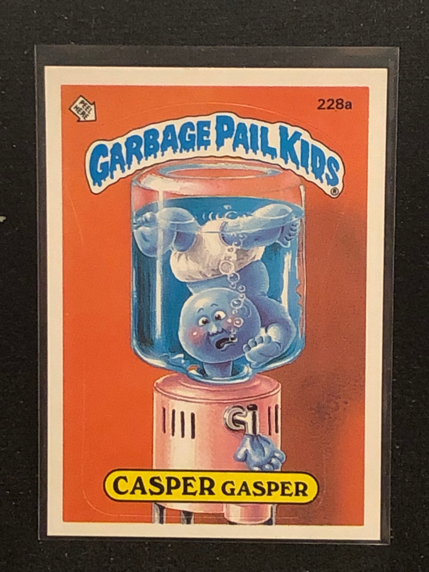 Garbage Pail Kids Original Series 6 (os6) 228a Casper Gasper